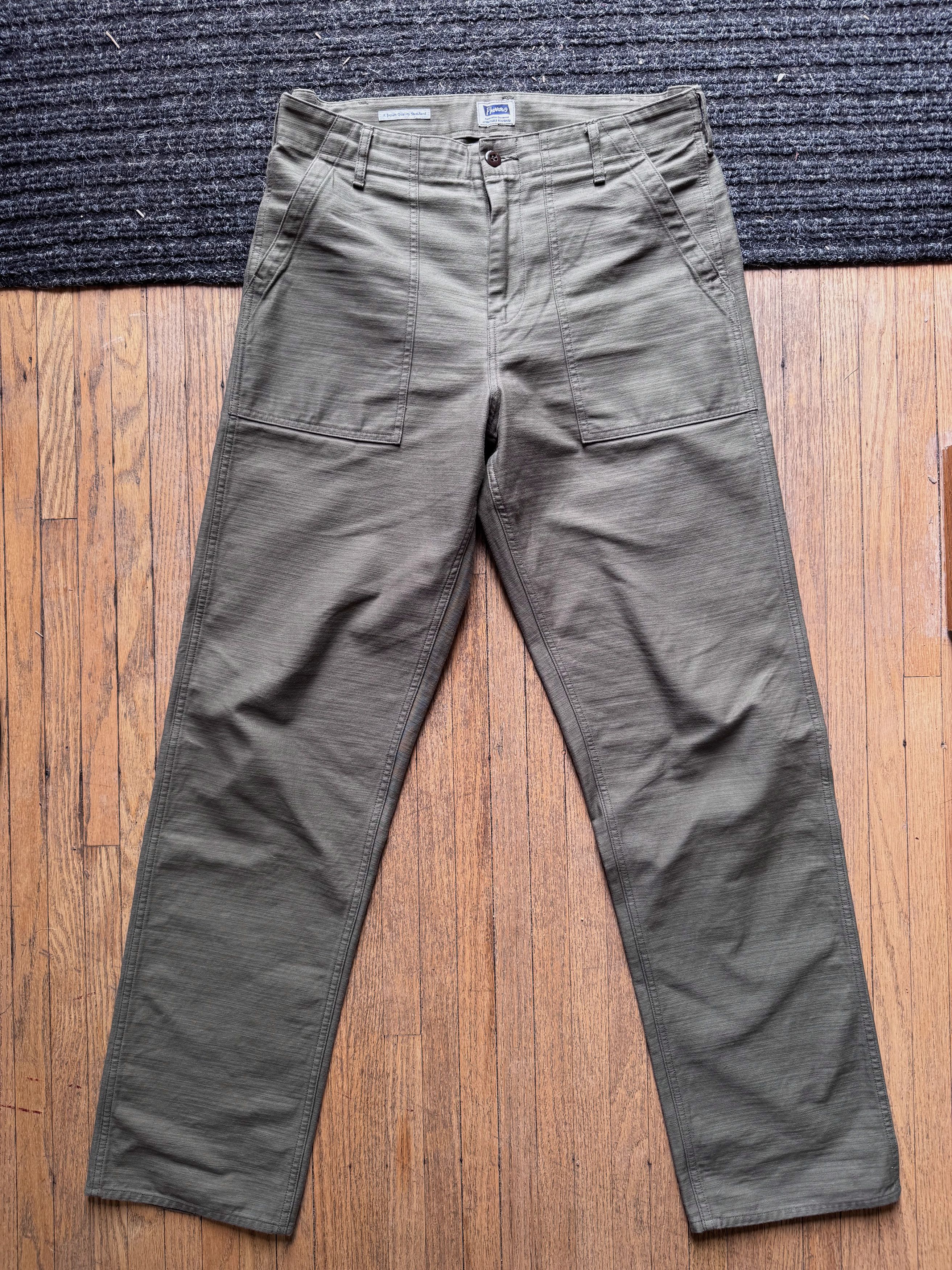 Pherrow's Pherrow’s PUP1 Baker Pants - Olive - Fits 33-34 Size US 34 / EU 50 - 1 Thumbnail