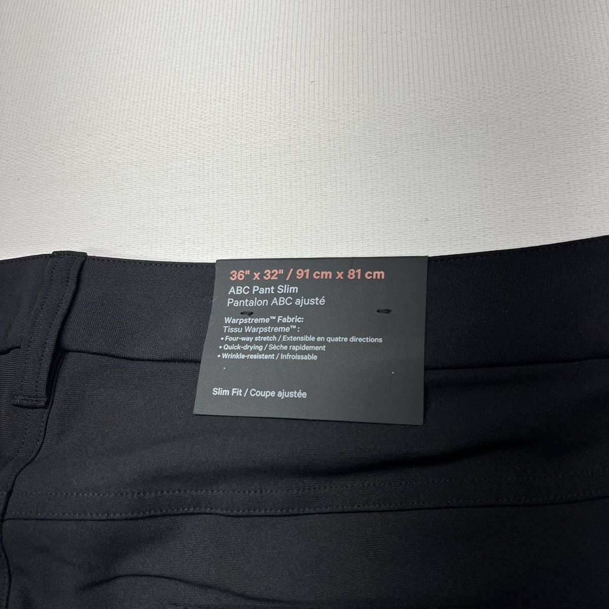 Lululemon NEW LuluLemon ABC Pants Black Slim Stretch 32L Warpstreme Size US 36 / EU 52 - 12 Thumbnail