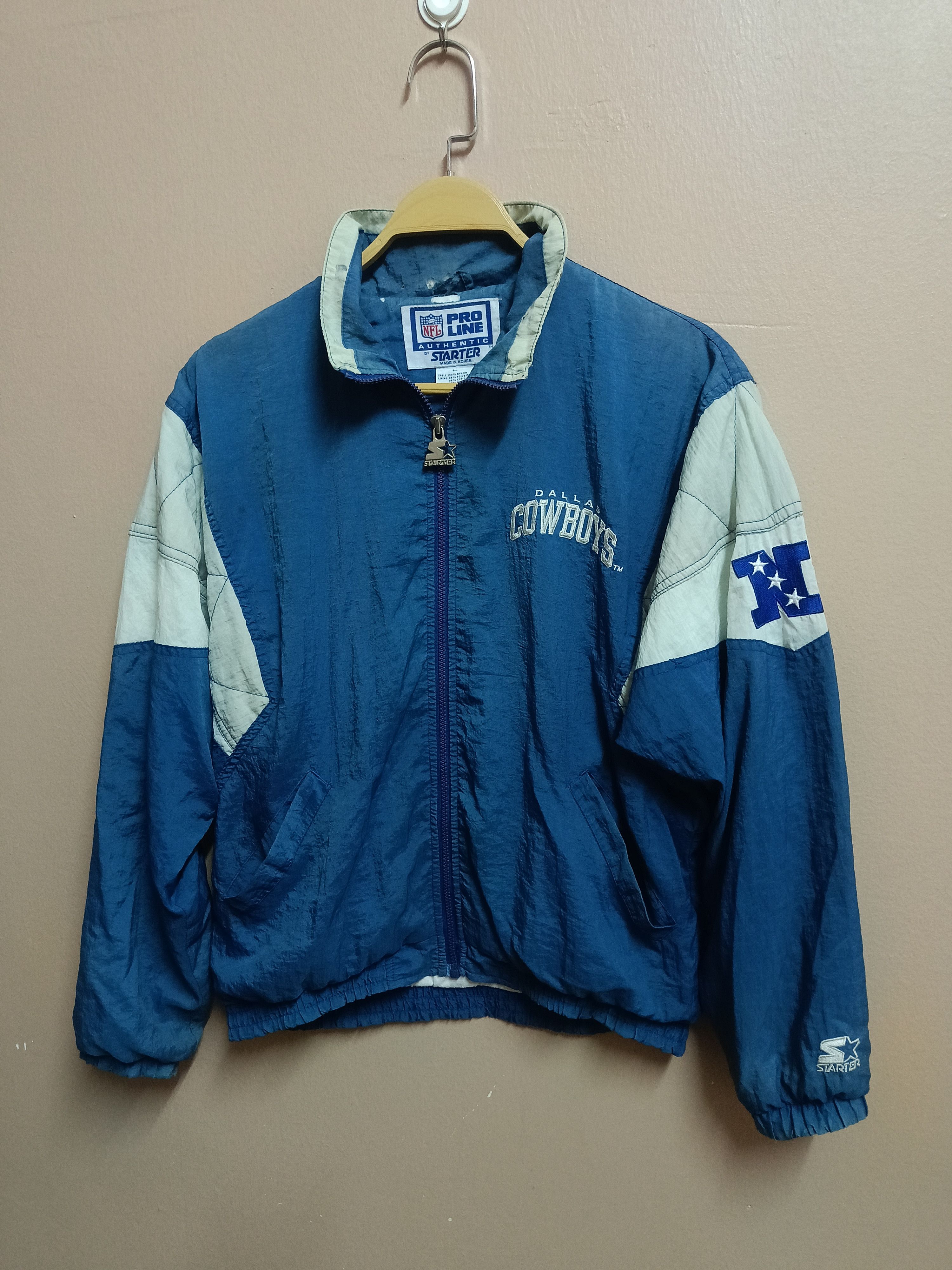NFL × Starter Vtg 90s Dallas Cowboys Starter Jacket Size US M / EU 48-50 / 2 - 2 Thumbnail