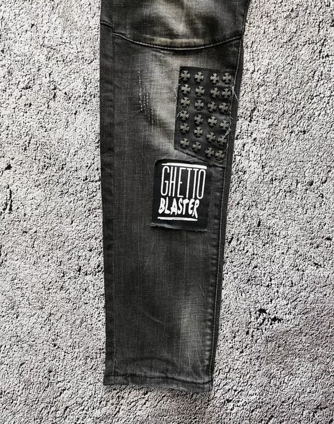 Japanese Brand Y2K Biepa Japan Japan Punk Metal Emo plain balmain style Size US 33 - 5 Thumbnail