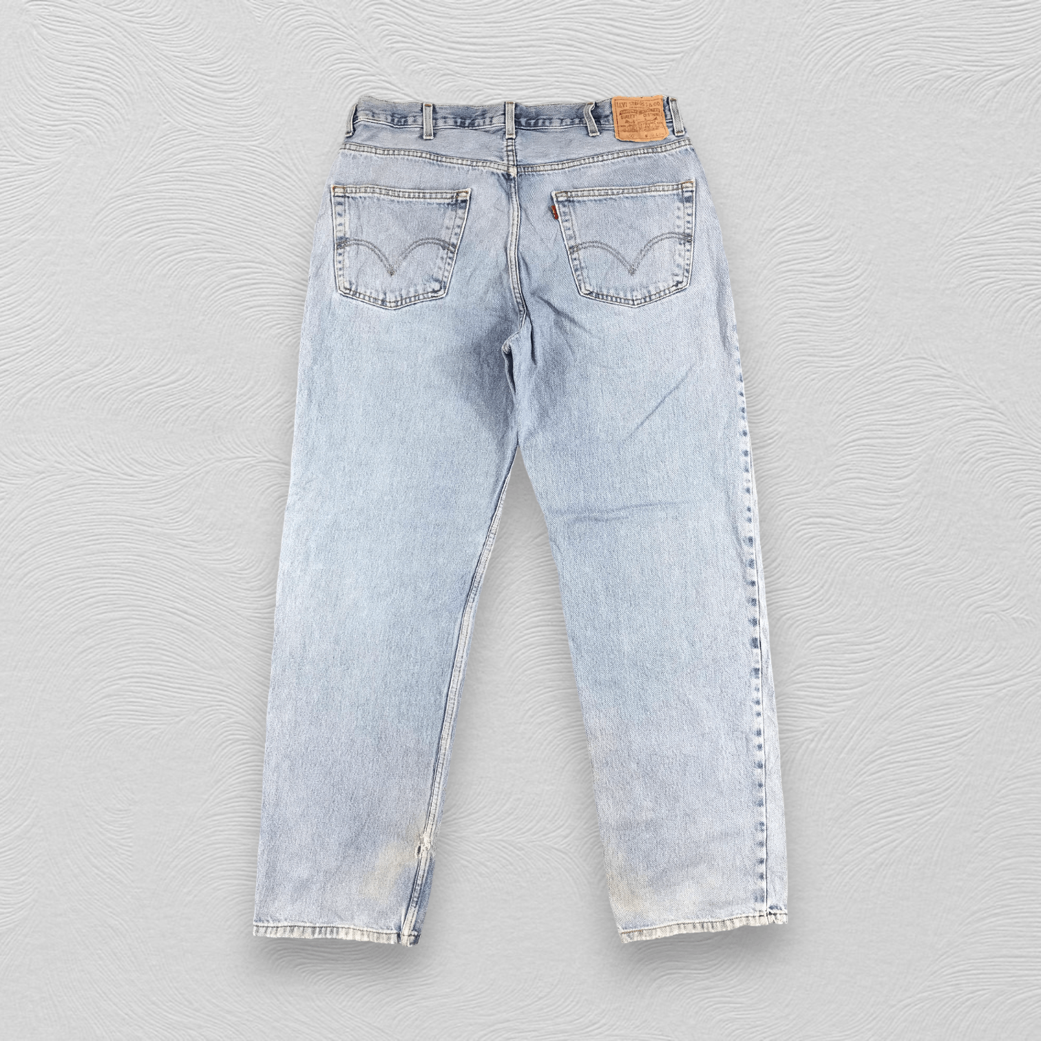 Levi's Vintage Levi's 550 Jeans Light Wash Denim KJ242 Size US 38 / EU 54 - 2 Thumbnail
