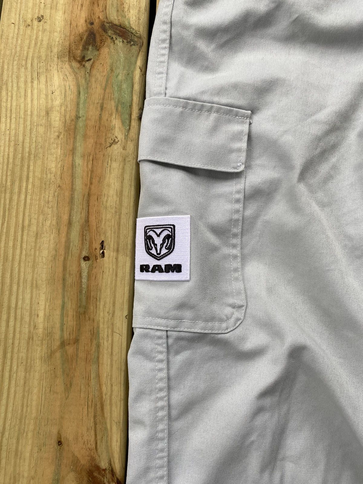 Vintage Vintage gray dodge ram cargo pants Size US 36 / EU 52 - 3 Thumbnail