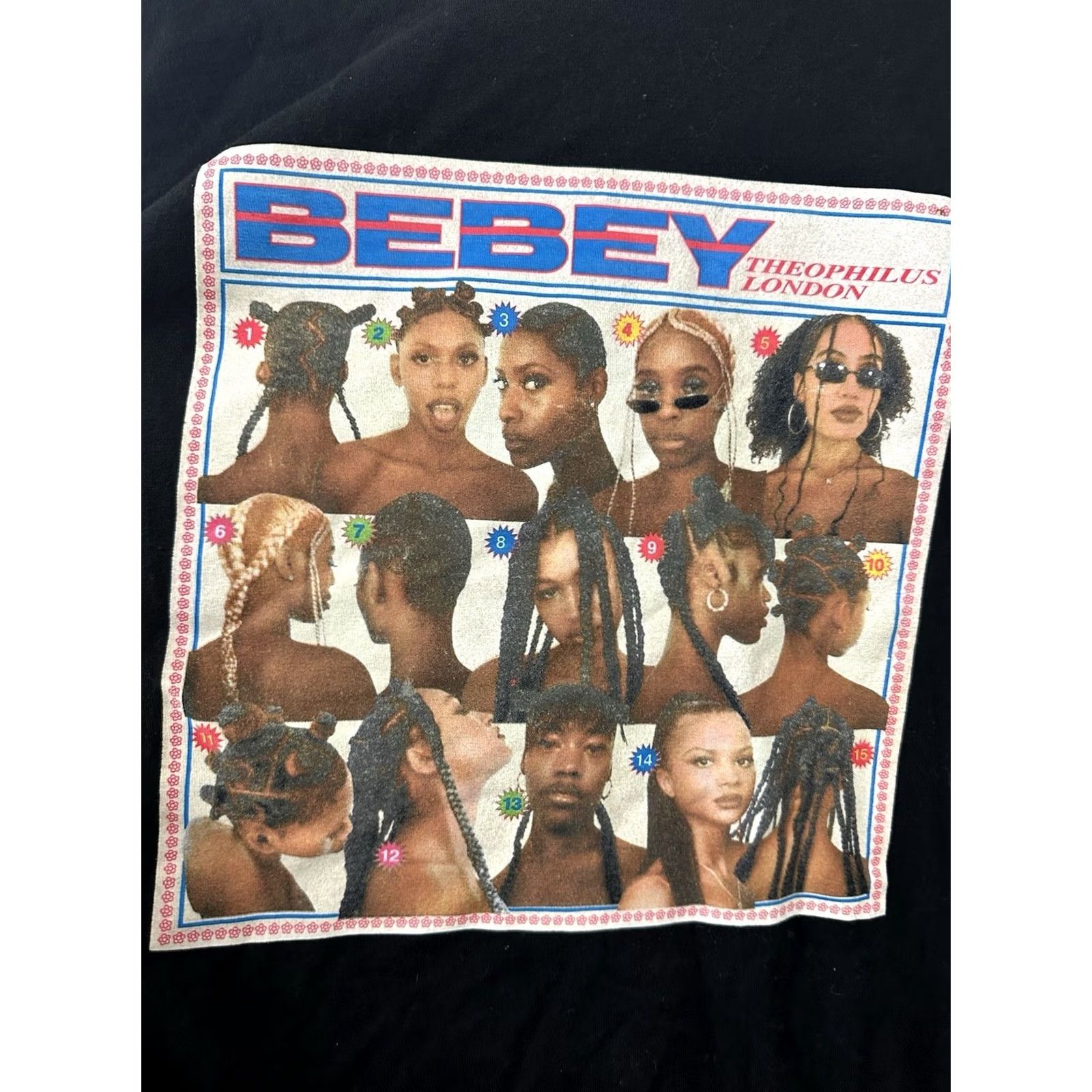 Vintage Bebey Records Theophilus London Bebey Album Merch Promo Long Sleeve T-Shirt XL Black Men Shirt Size US XL / EU 56 / 4 - 4 Thumbnail
