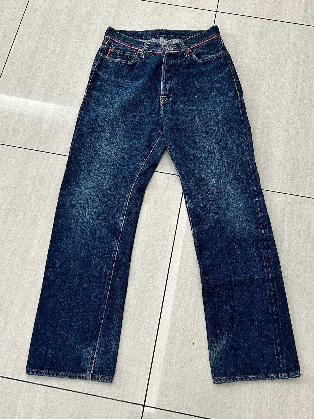 Image of Kapital Legs Selvedge Denim Pants in Blue, Men's (Size 31)