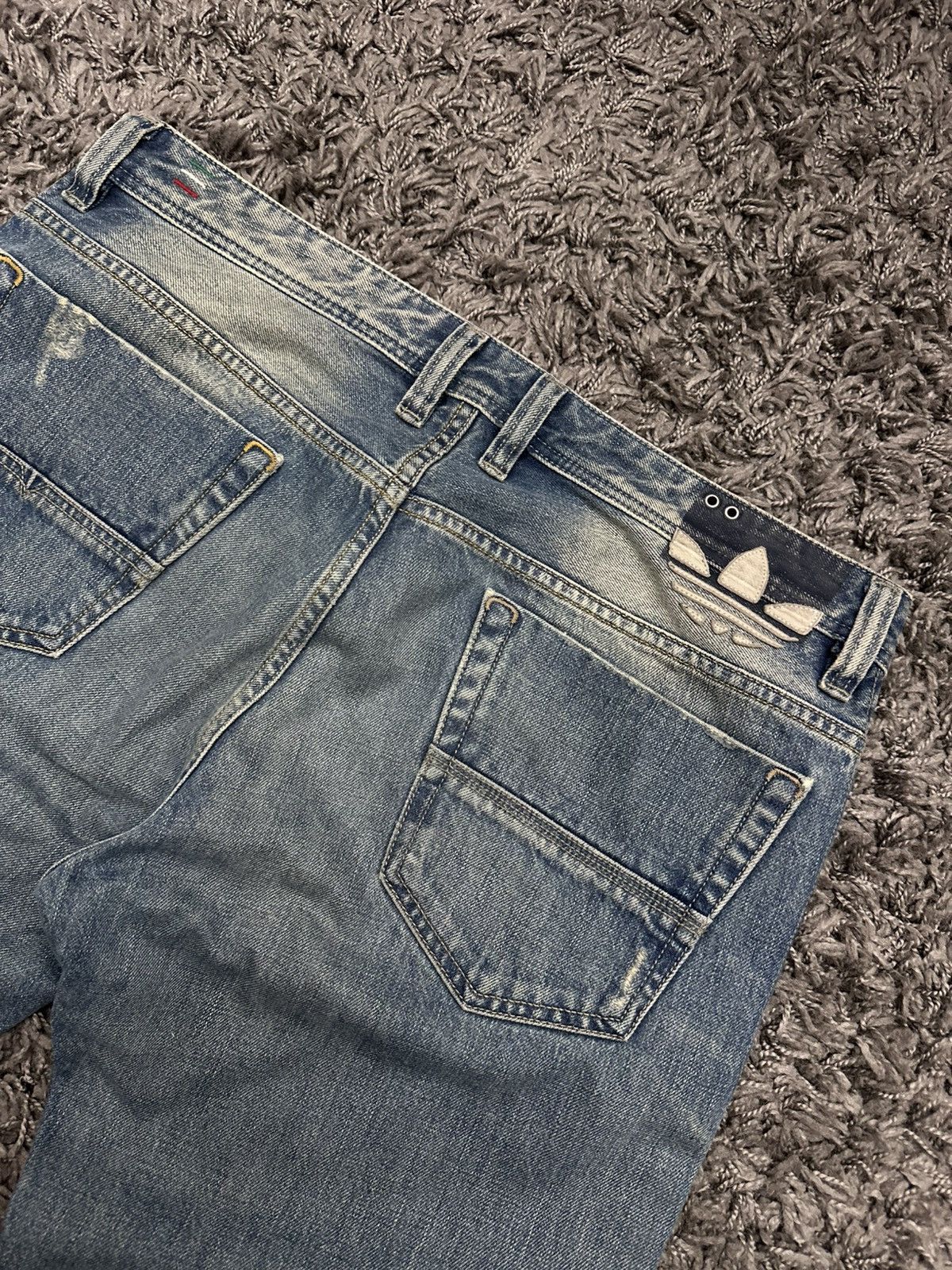 Diesel Diesel x Adidas Vintage Denim Jeans Rare Japan Style Size US 34 / EU 50 - 2 Thumbnail
