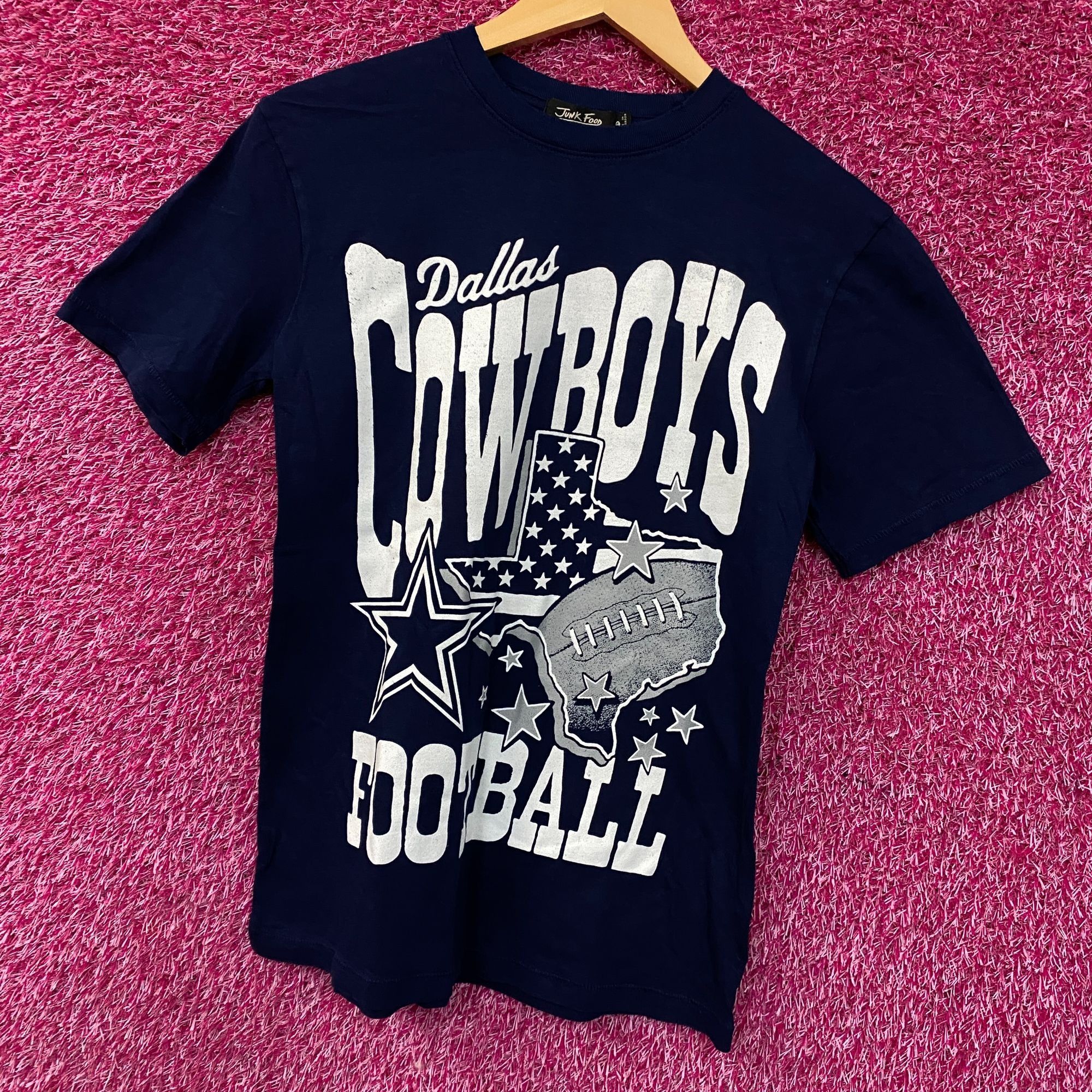Junk Food Junk Food Clothing Dallas Cowboys Checkdown Flea Market Tee Size US XS / EU 42 / 0 - 3 Thumbnail