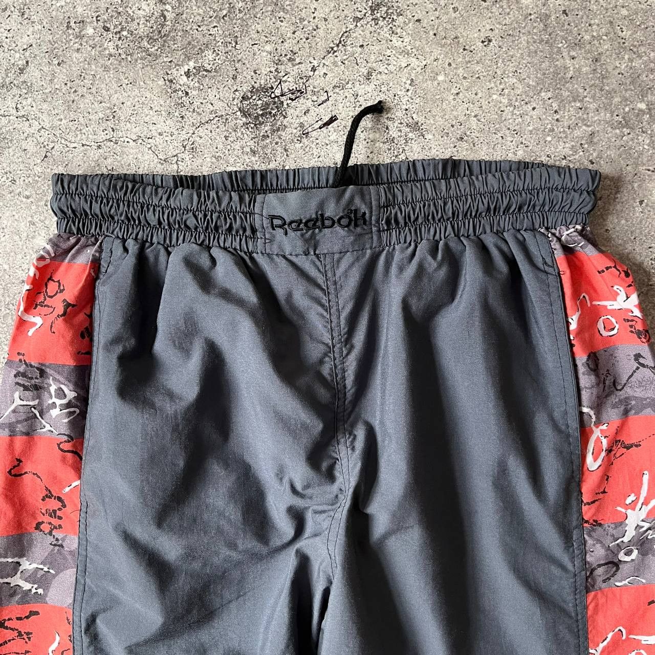 Reebok × Vintage Retro Vintage Reebok Nylon Baggy Trackpants Size US 32 / EU 48 - 4 Thumbnail