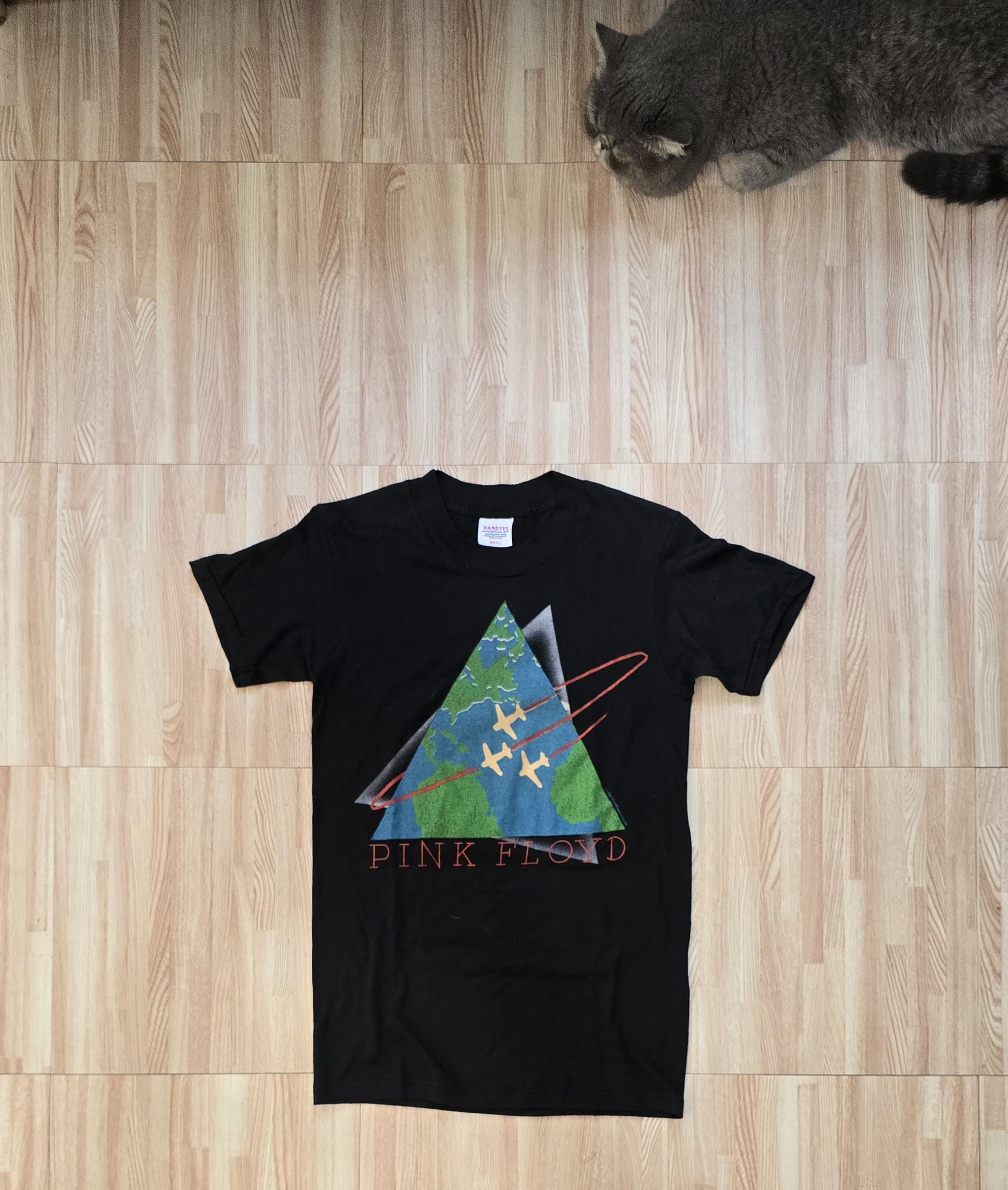 Band Tees × Vintage Pink Floyd World 1988 Size US S / EU 44-46 / 1 - 1 Thumbnail