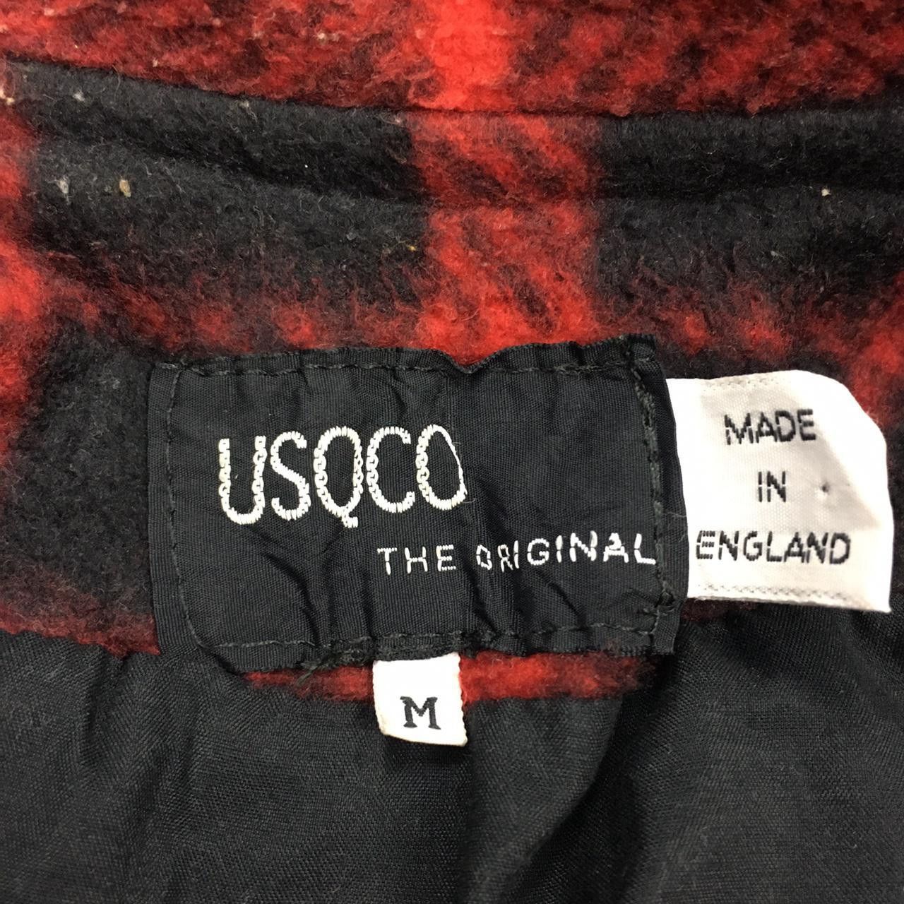 Vintage Vtg USQCO THE ORIGINAL Button Plaid Jacket Streetwear Size US M / EU 48-50 / 2 - 4 Thumbnail