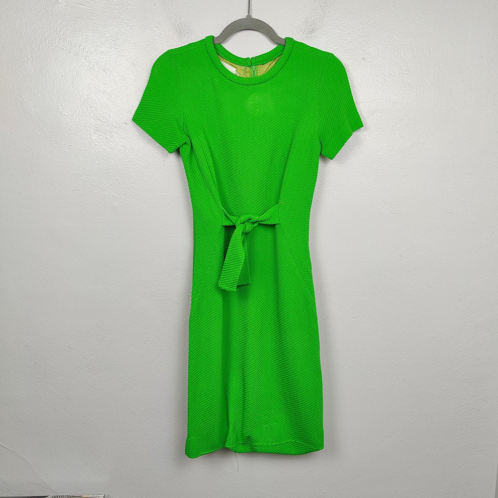 Other Vintage 60s Bobbie Brooks Dress Womens XS Lime Green Size XS / US 0-2 / IT 36-38 - 1 Thumbnail