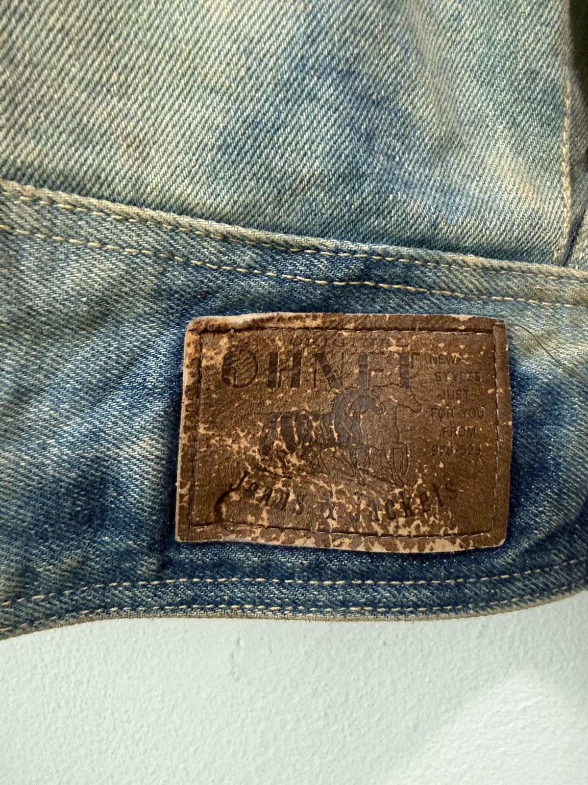 Seditionaries Japanese Brand Oh Net Acid Wash Jacket Hold Up Red Indian Size US M / EU 48-50 / 2 - 9 Thumbnail