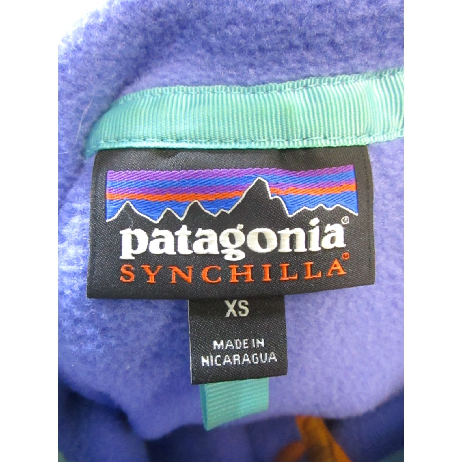 Patagonia Patagonia Synchilla Snap-T Sweater Womens XS Blue Yellow Hiking Fleece Size M / US 6-8 / IT 42-44 - 3 Thumbnail