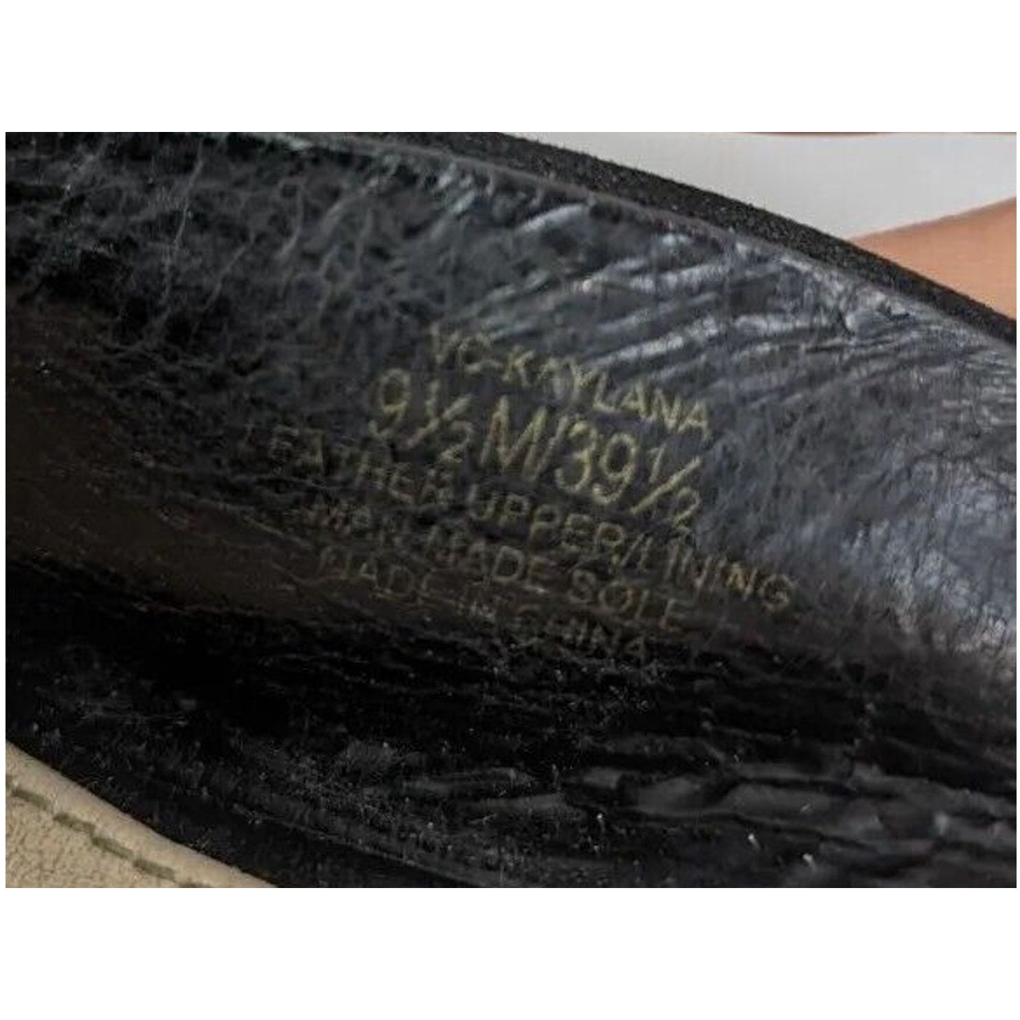 Vince Camuto Vince Camuto Mule 9.5 Women Black Flats Kaylana Suede Size US 9.5 / IT 39.5 - 7 Thumbnail