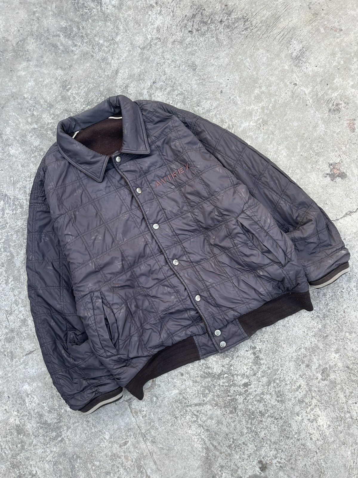 Avirex Rare Vintage Avirex Reversible Wool Varsity Jacket Size US XXL / EU 58 / 5 - 6 Thumbnail