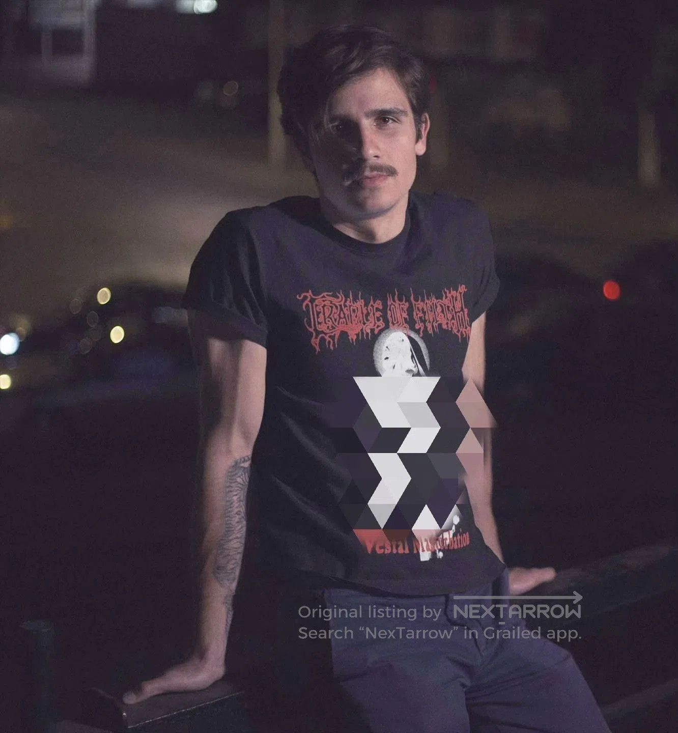 Vetements Cradle of Filth Vintage Short Sleeve T. Size US M / EU 48-50 / 2 - 6 Thumbnail