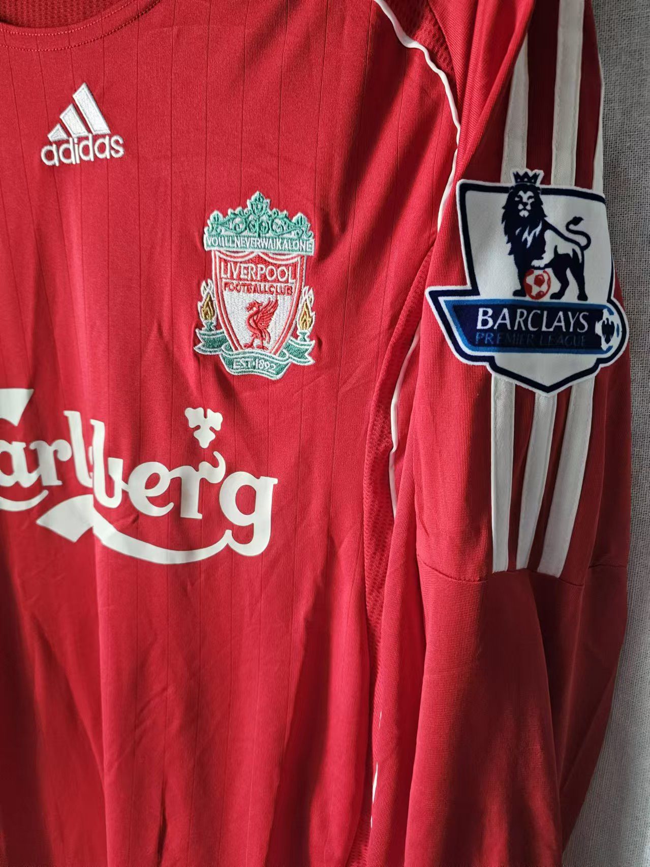 Other 2010 2011 Liverpool #8 Steven Gerrard Jersey Longsleeve Size US L / EU 52-54 / 3 - 3 Thumbnail