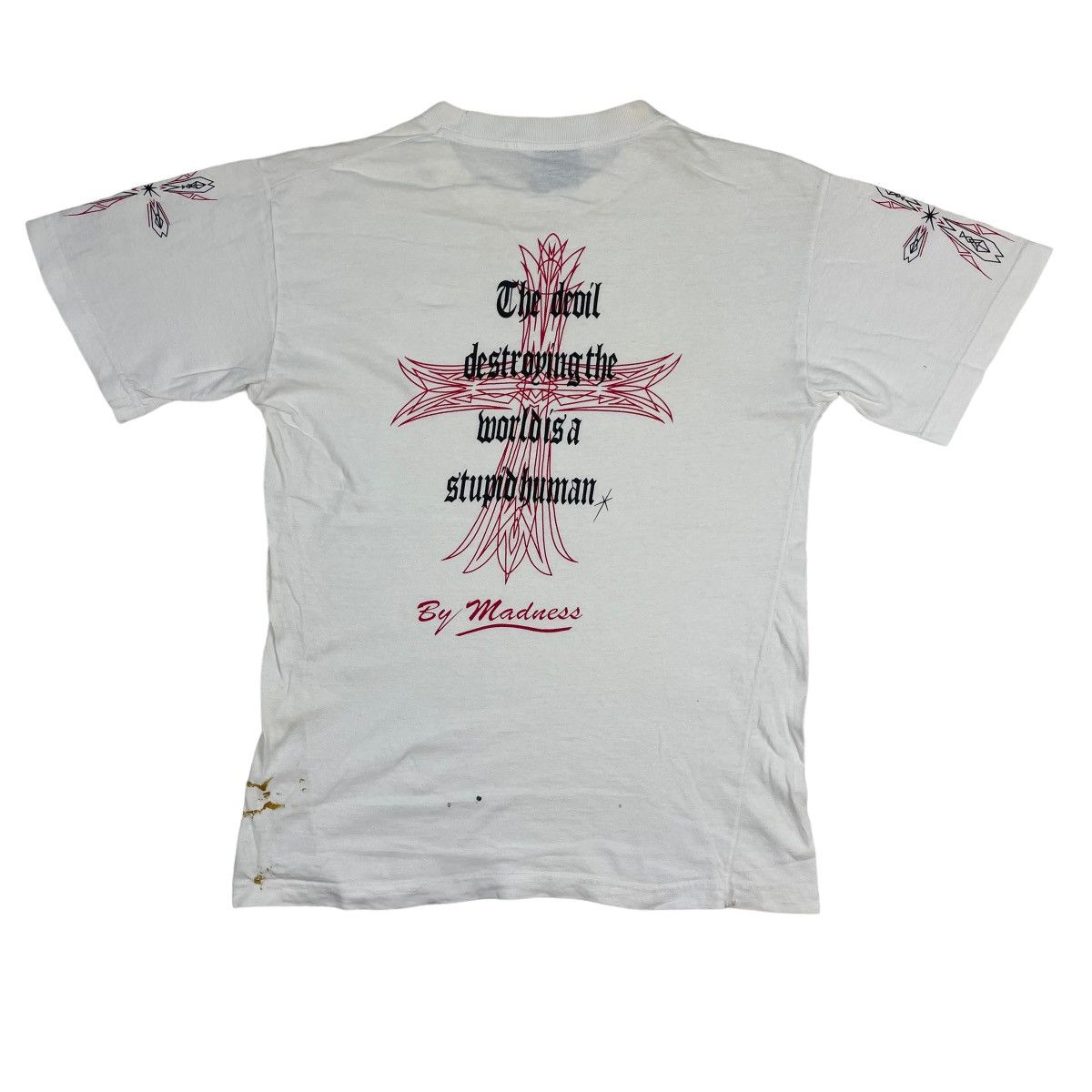 Madness Vintage Morldisa Stupidity Tee Size US XS / EU 42 / 0 - 10 Thumbnail