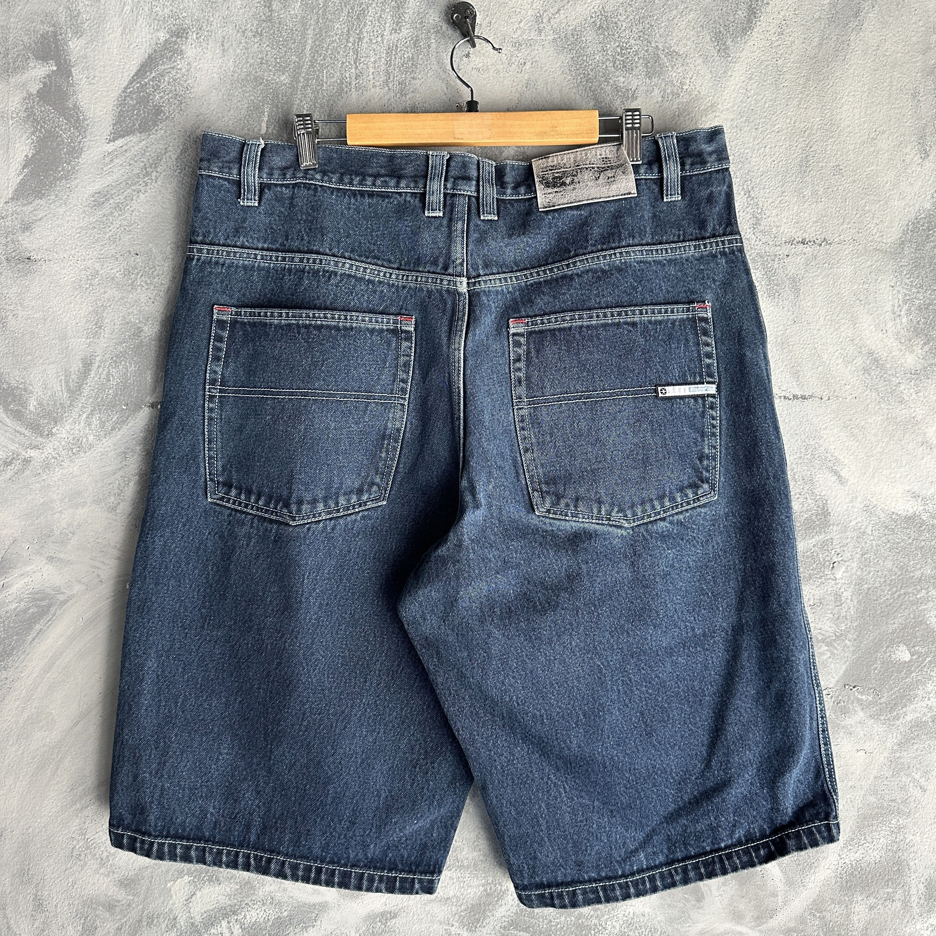 Southpole Vtg Y2K Southpole Baggy Jorts Shorts Hip Hop 5 Pocket Denim Size US 38 / EU 54 - 1 Thumbnail