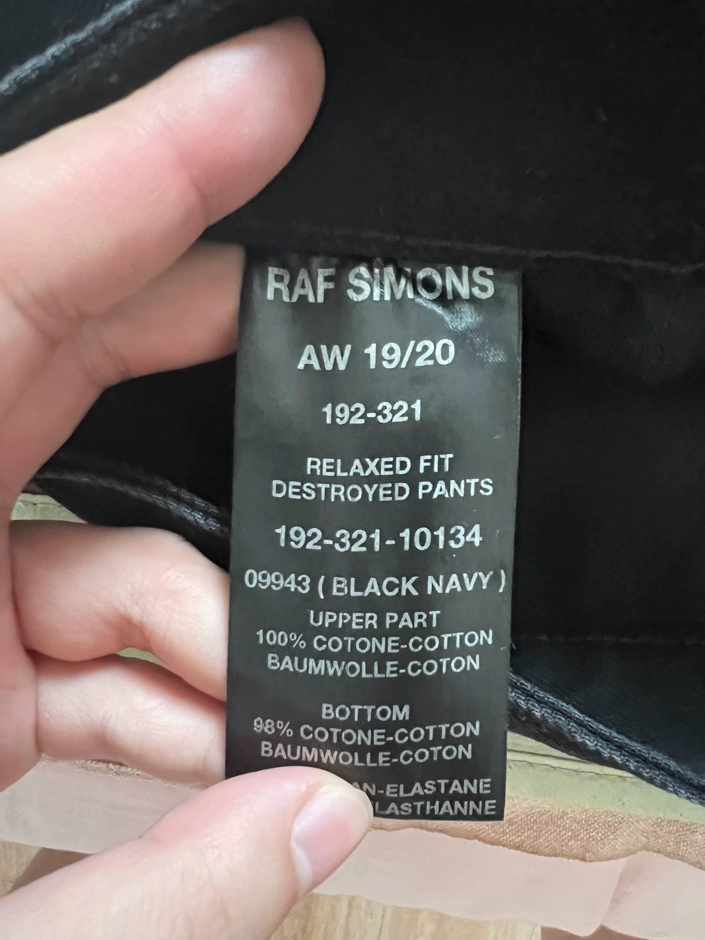 Raf Simons Raf Simons Out-of-print double-layer damaged pants-2505 Size US 32 / EU 48 - 5 Thumbnail