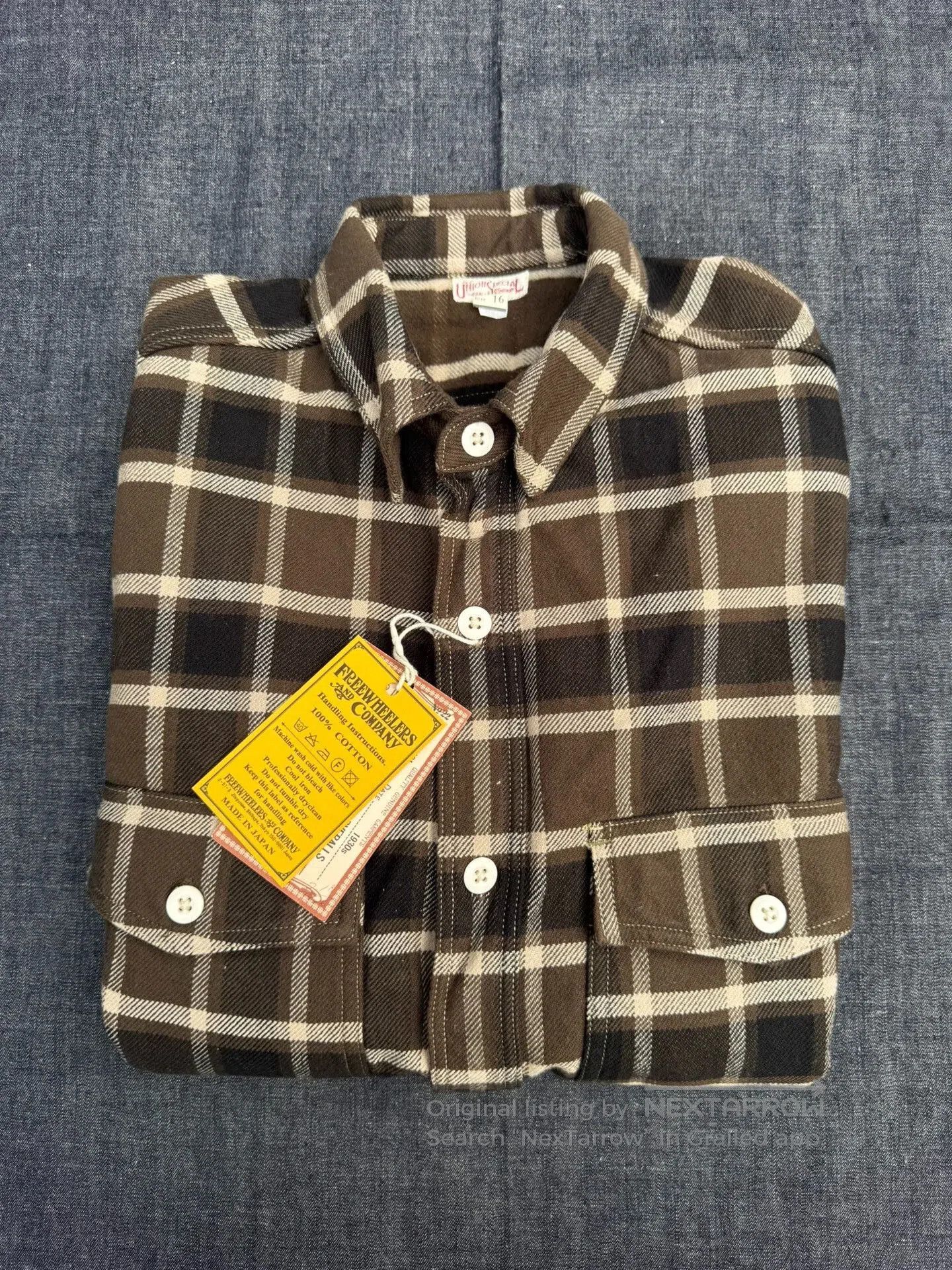 Freewheelers Freewheelers 1930s Vintage Work Shirt. Size US M / EU 48-50 / 2 - 4 Thumbnail