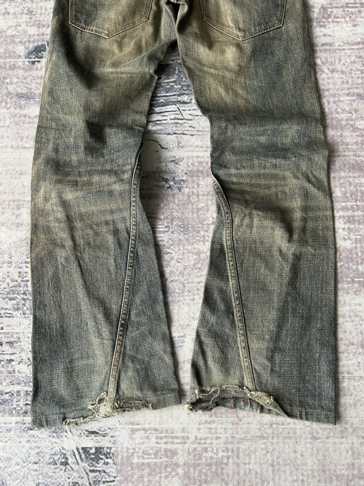 Tornado Mart Tornado Mart Super Flared Jeans Size US 31 - 7 Thumbnail