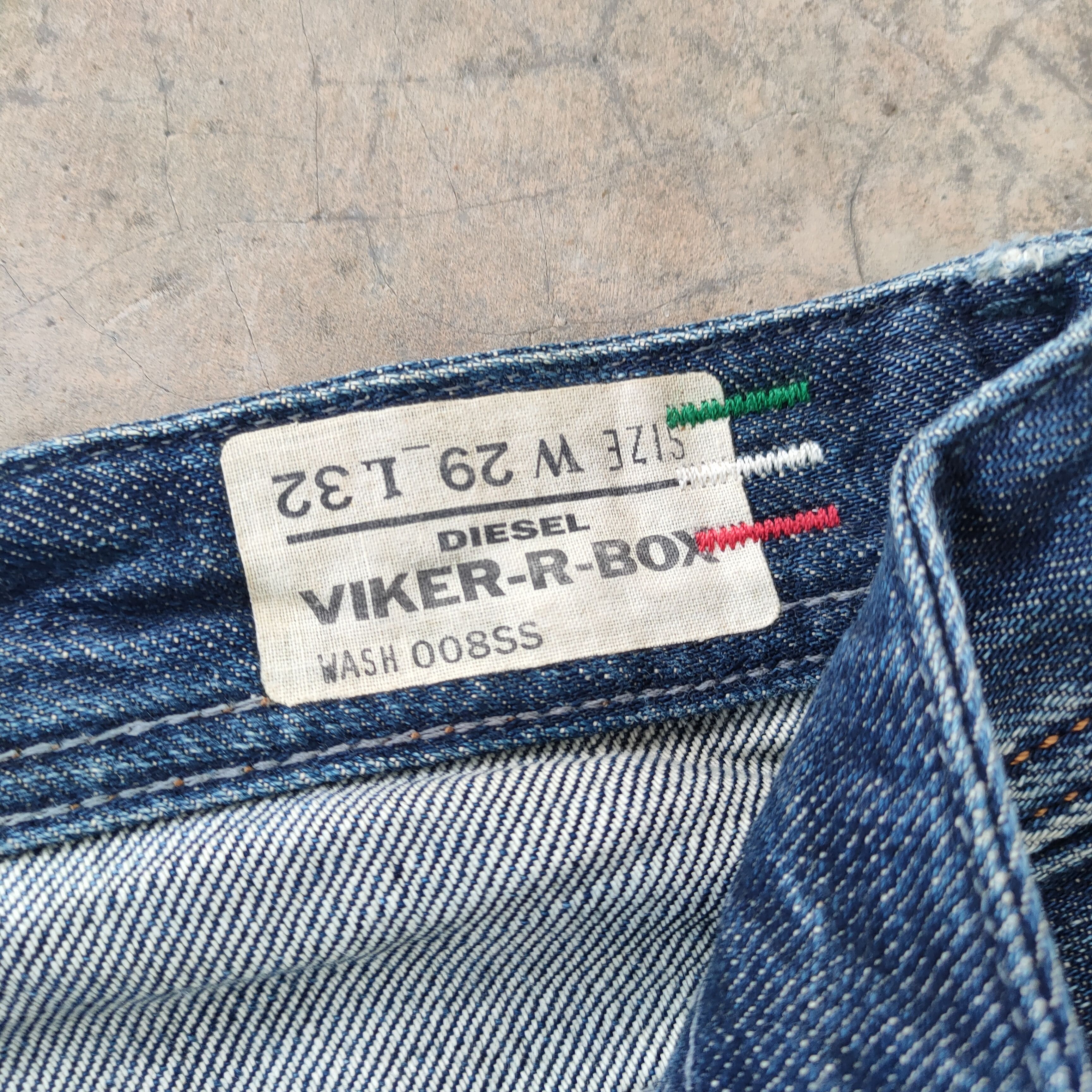 Diesel W31×34 VINTAGE DIESEL FADED RIPPED JEANS DENIM PANTS Size US 31 - 11 Thumbnail