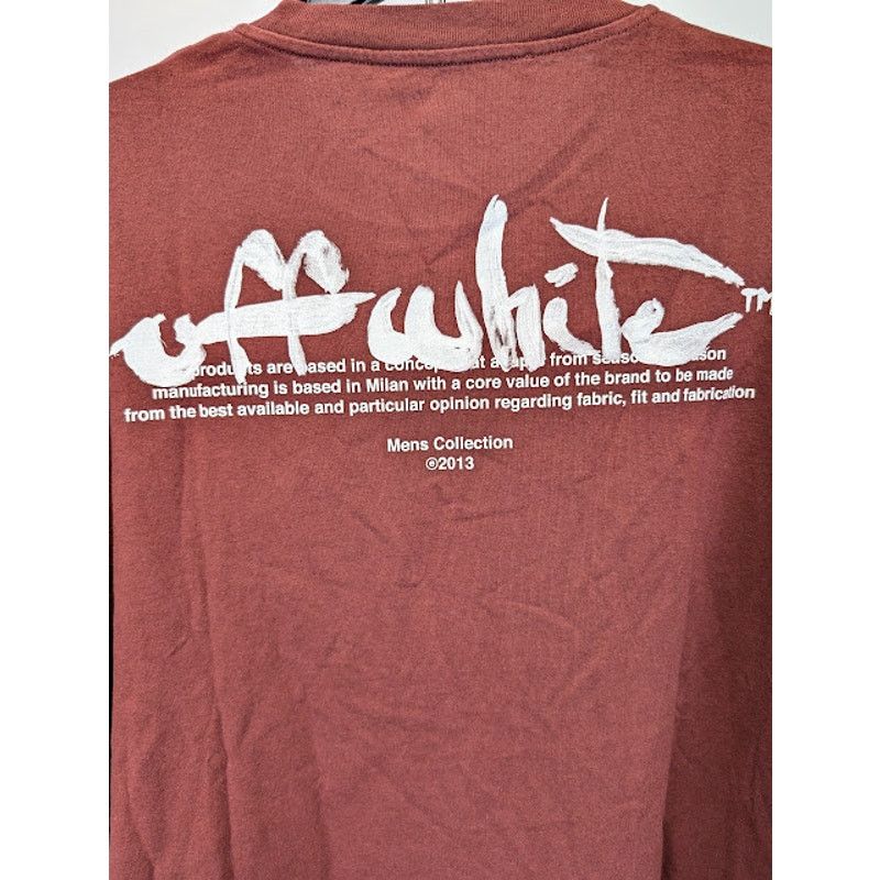 Off-White o1rshd1 Paint Script Over Skate Short Sleeve T-Shirt Size US L / EU 52-54 / 3 - 11 Thumbnail
