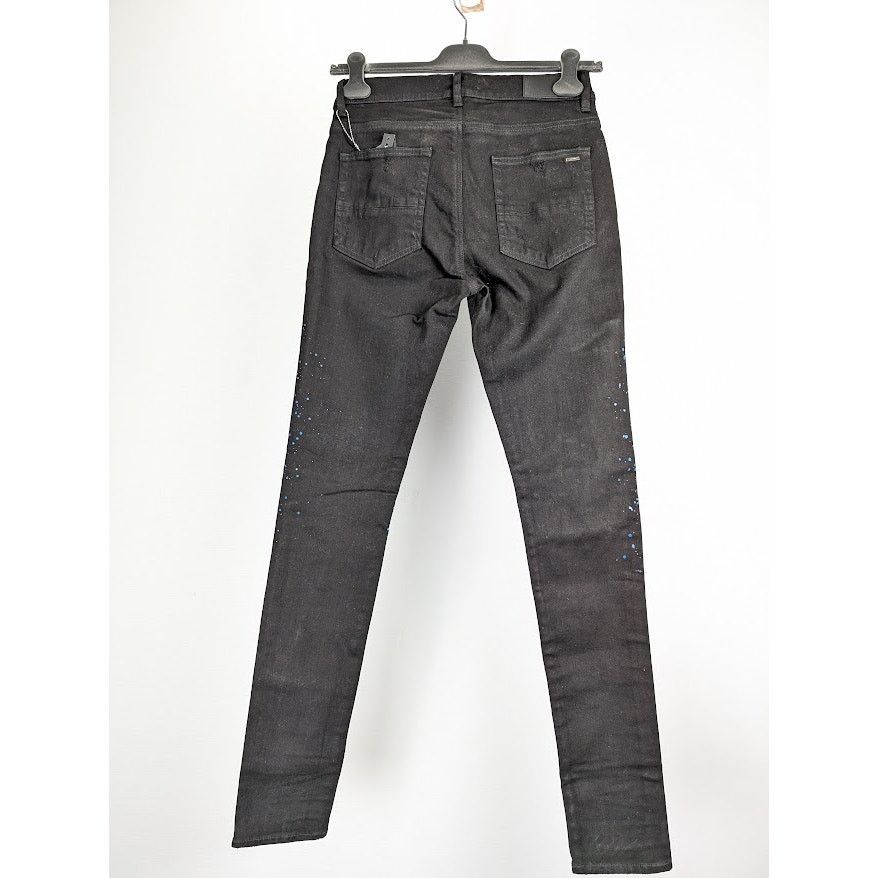Amiri o1rshd1 Crystal Painted Pants in Black Size US 32 / EU 48 - 12 Thumbnail