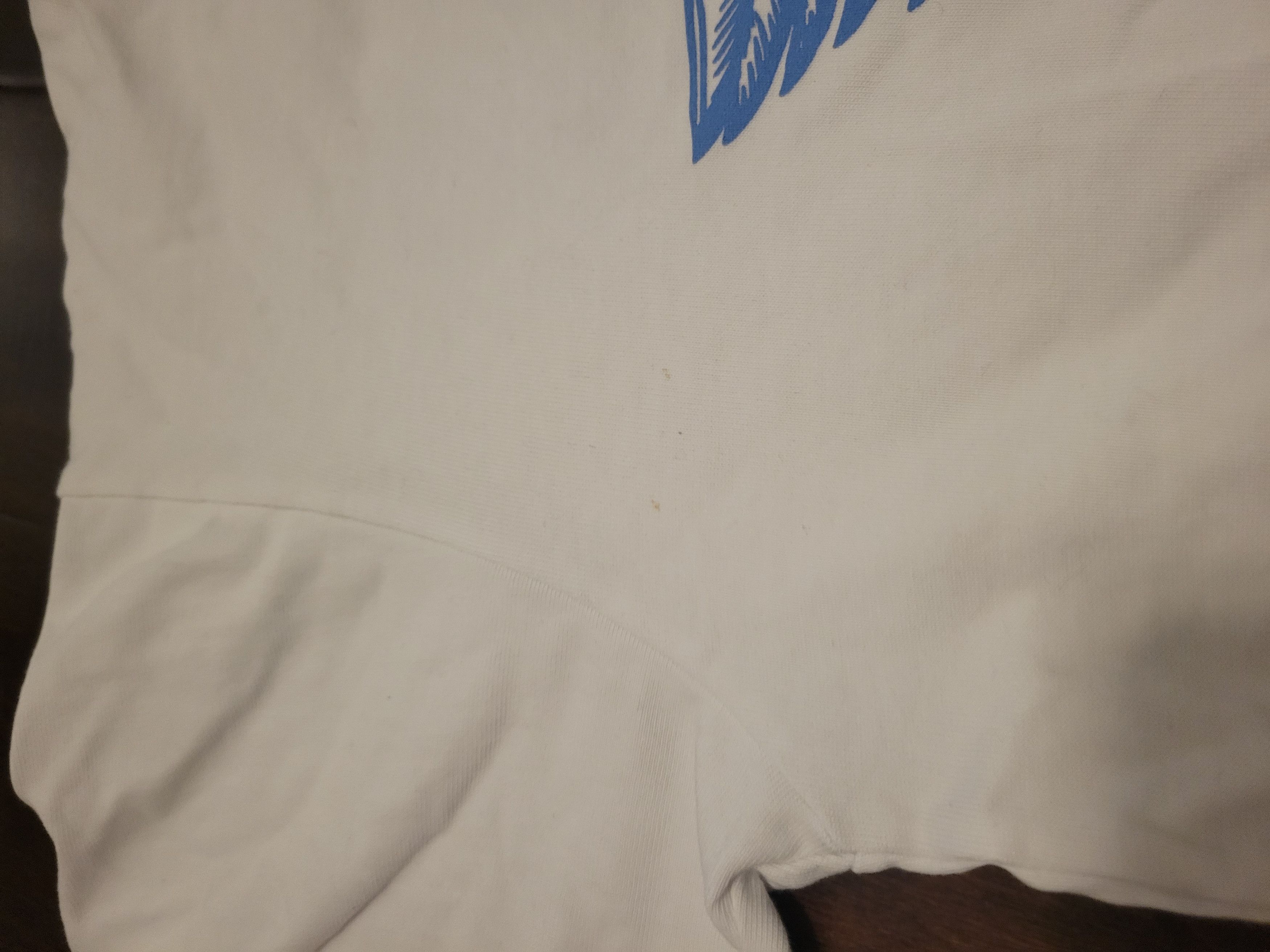 Homme + Femme La Homme + Femme LA White Blue Cherub Angel Tee Size US S / EU 44-46 / 1 - 5 Thumbnail
