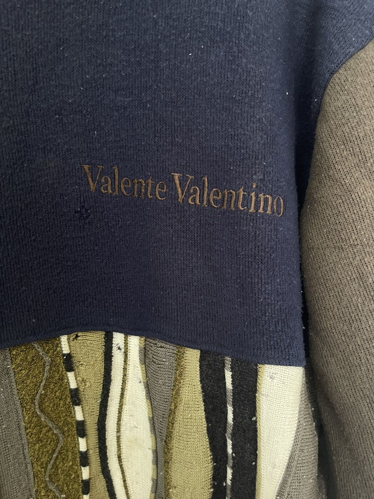 Valentino vintage valente valentino multicolour knittwear Size US L / EU 52-54 / 3 - 5 Thumbnail