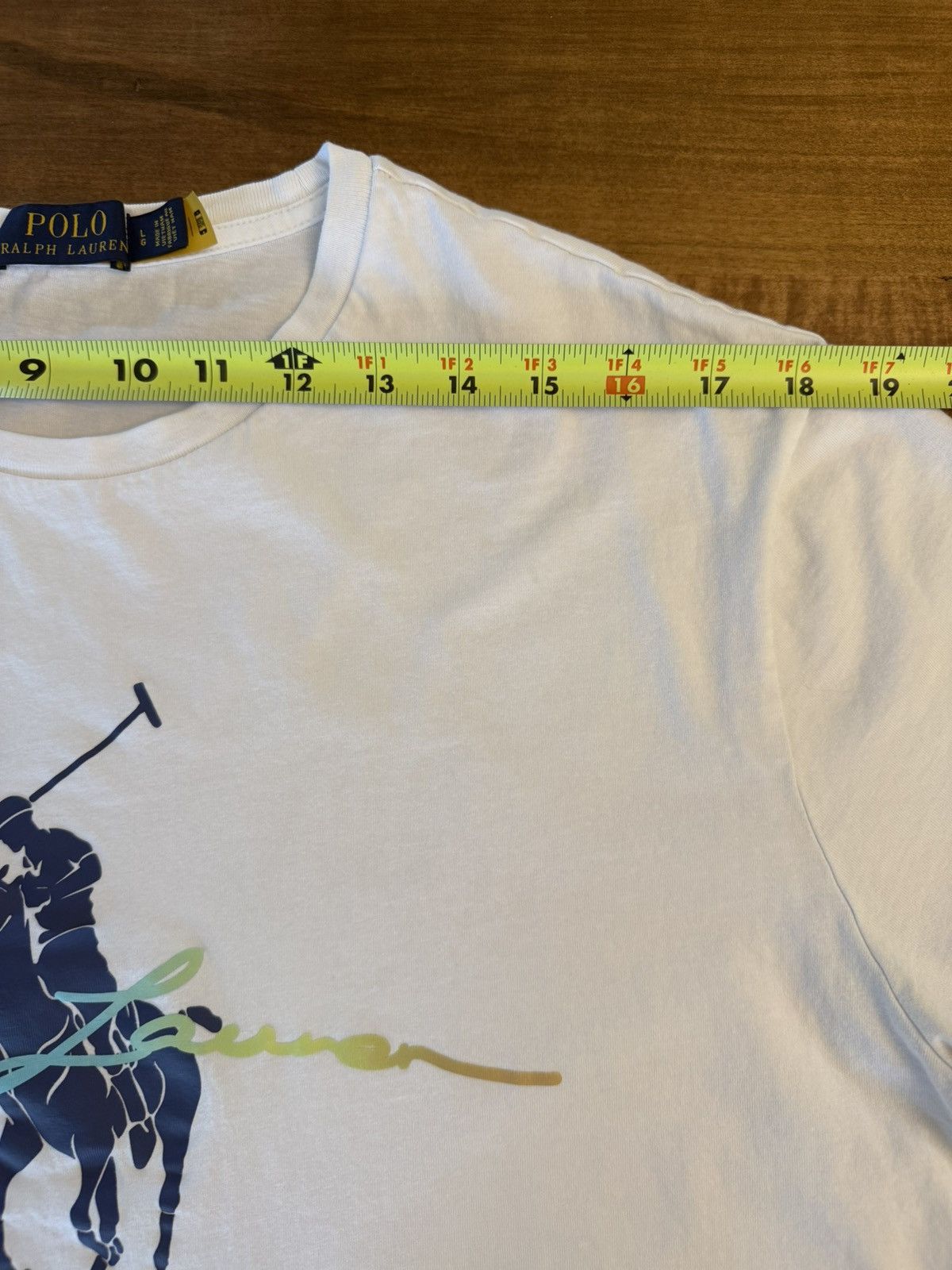 Polo Ralph Lauren Polo Ralph Lauren Big Pony t-shirt Rainbow Pastel Graphic Size US L / EU 52-54 / 3 - 7 Thumbnail