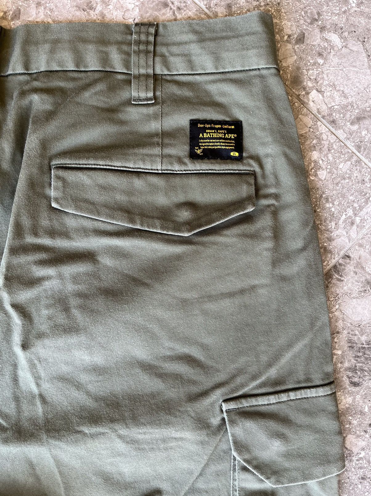 Bape Side Tape Cargo Pants Size US 36 / EU 52 - 3 Thumbnail
