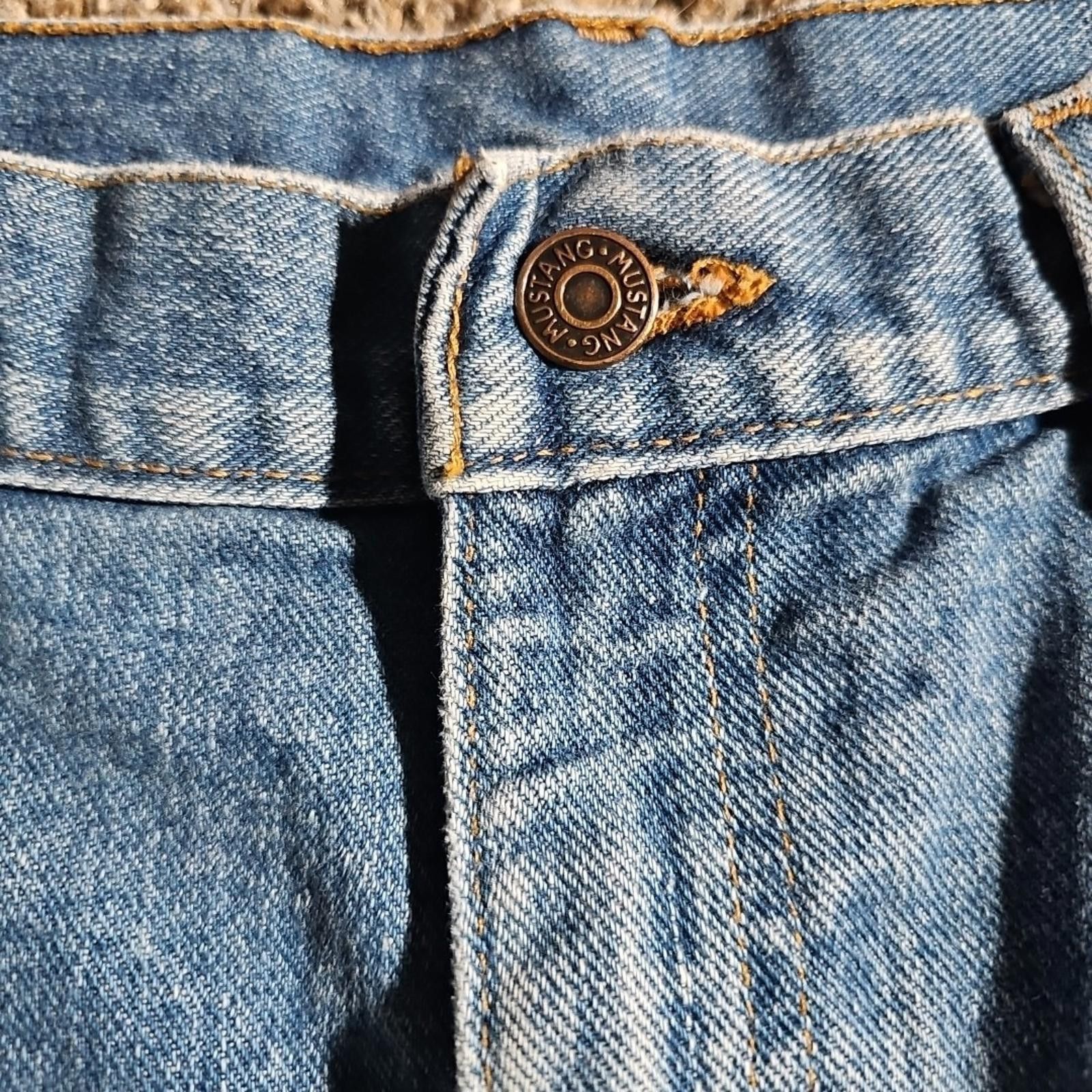 Mustang Mustang Sz 36 Blue Jeans Shorts Made In USA Size US 36 / EU 52 - 3 Thumbnail