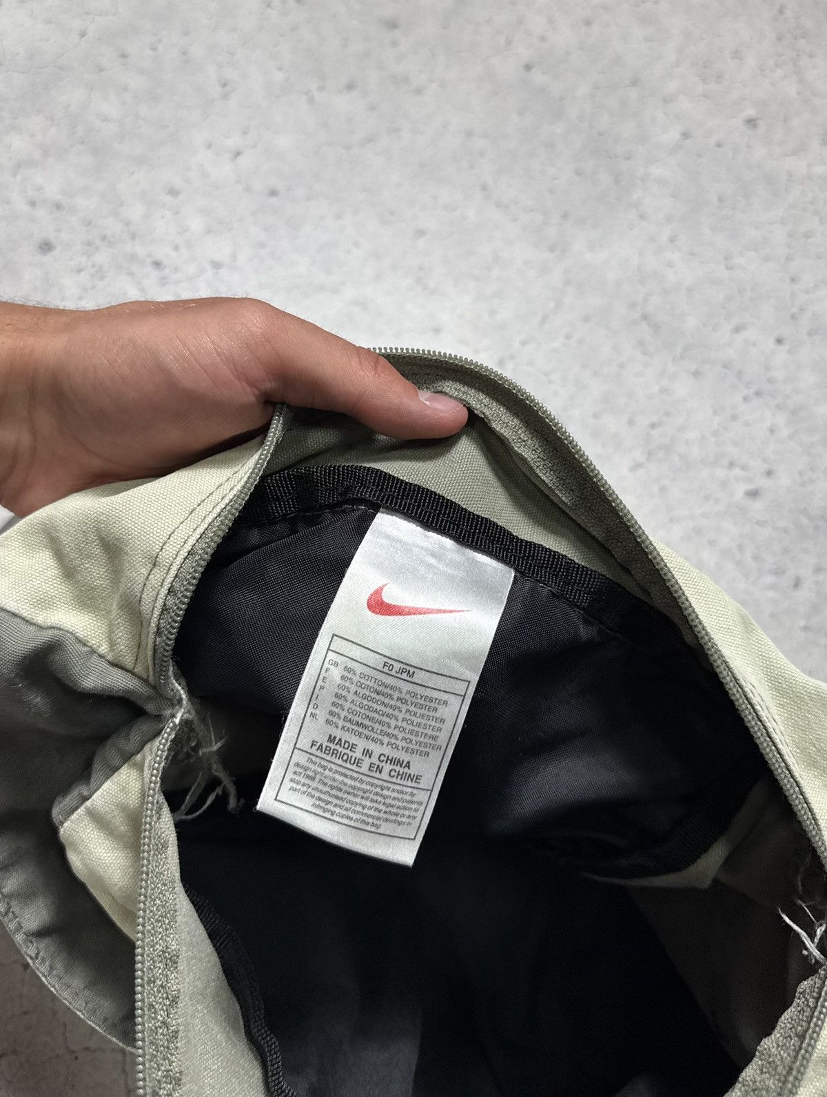 Nike Nike Vintage Bag Sling Shoulders Size ONE SIZE - 9 Thumbnail