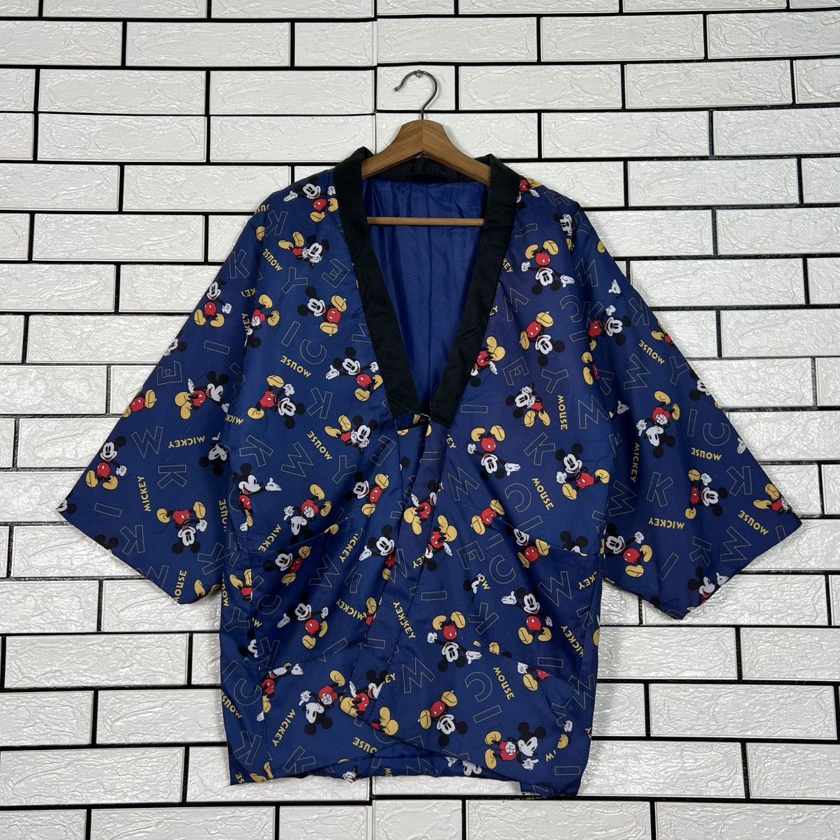 Mickey Mouse DISNEY MICKEY MOUSE All Over Logo Kimono Jacket #4156-C190 Size US M / EU 48-50 / 2 - 1 Thumbnail