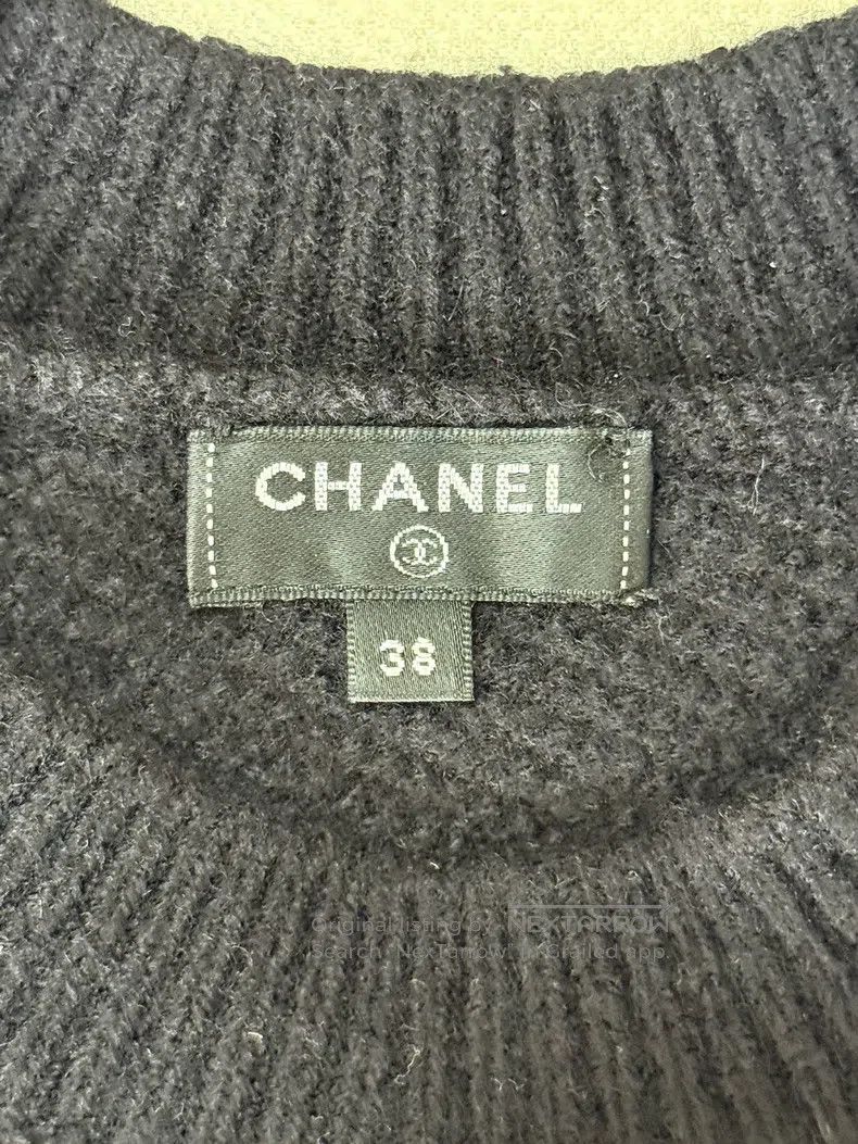 Other Chanel Black cashmere blended sweater Size XS / US 0-2 / IT 36-38 - 5 Thumbnail