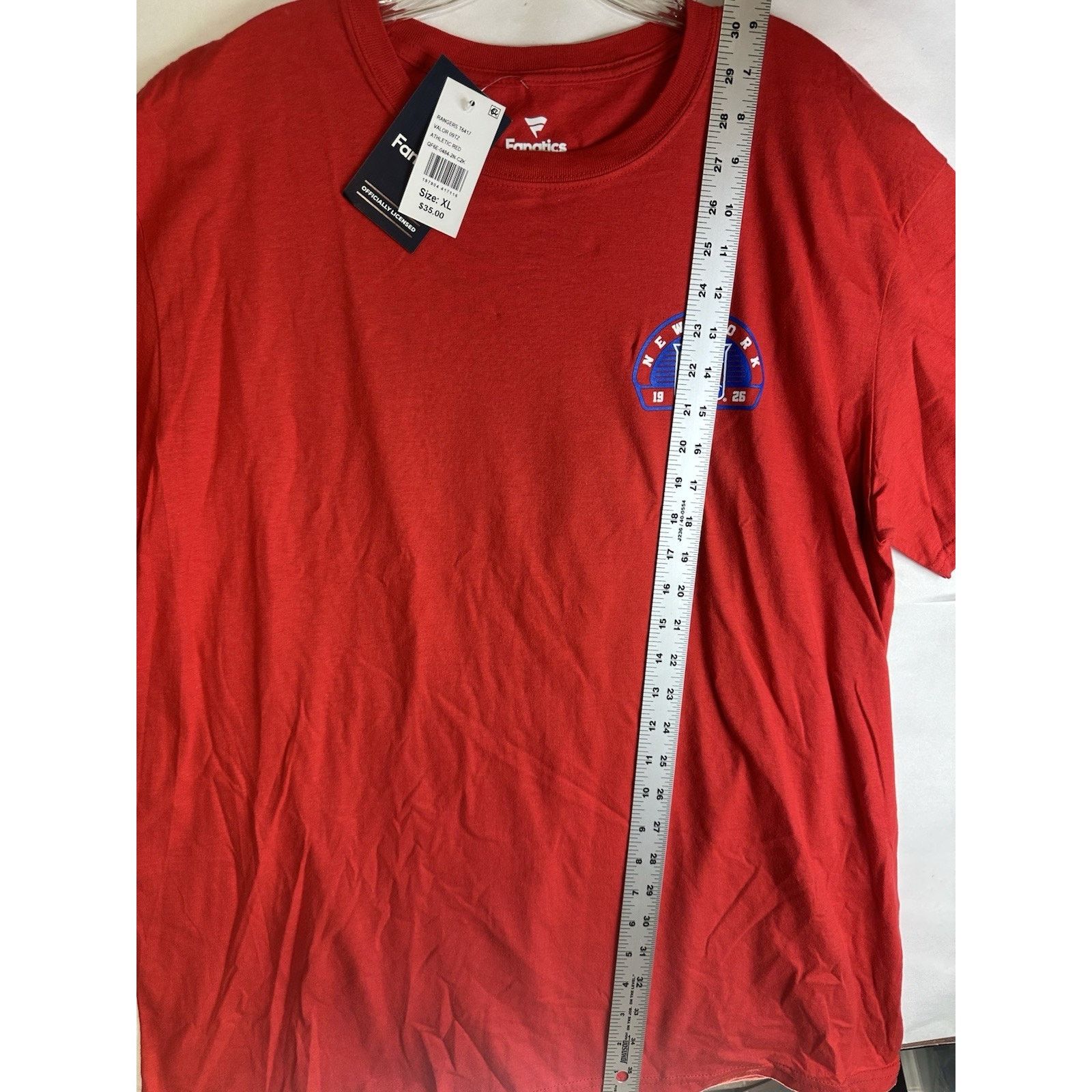 & Other Stories Fanatics New York Rangers T Shirt Men’s Size XL Red Size ONE SIZE - 7 Thumbnail