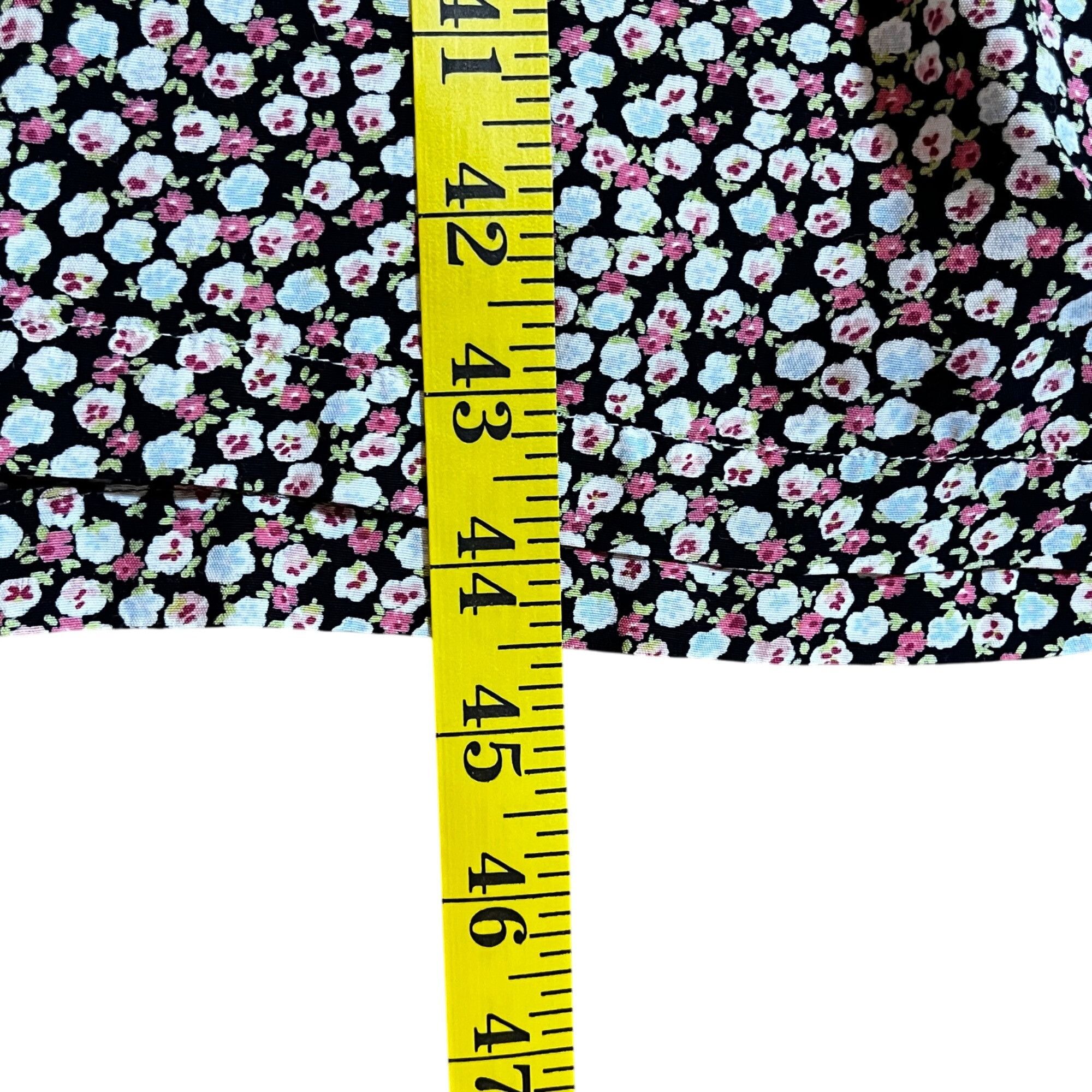 Other HOMEMADE Floral Sleeveless L Midi Dress Boho CottageCore Bus Size L / US 10 / IT 46 - 4 Thumbnail