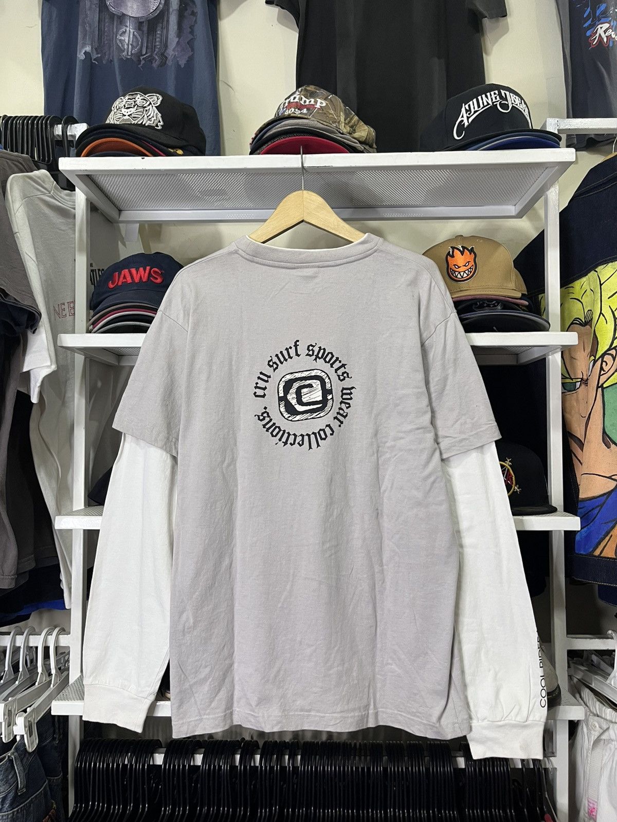 Shorty's Skateboards cru surf sports collections Long Sleeve t- Shirt. Size US XL / EU 56 / 4 - 9 Thumbnail