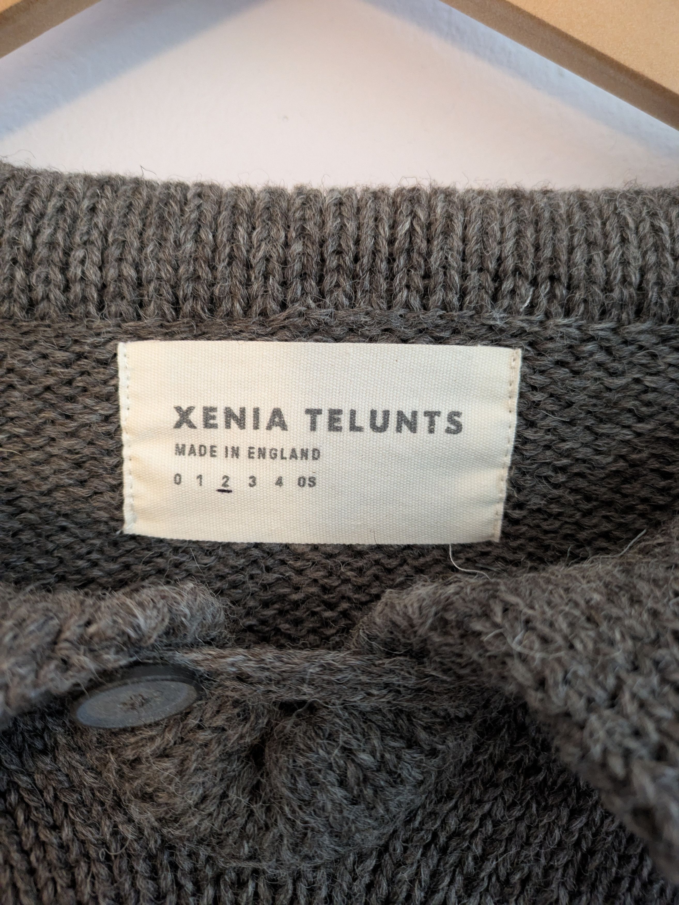 XENIA TELUNTS Xenia Telunts Samizdat Sweater | New Worn Size XS / US 0-2 / IT 36-38 - 2 Thumbnail
