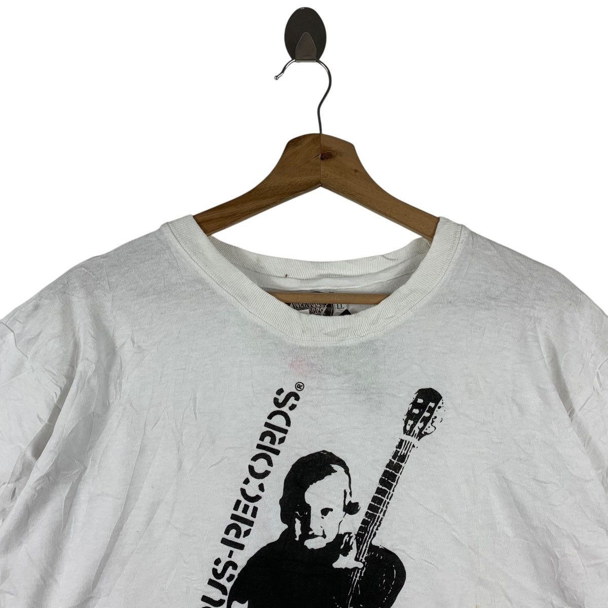 Band Tees Vintage deadstock NERVOUS RECORDS new york raptees tee Size US XL / EU 56 / 4 - 2 Thumbnail