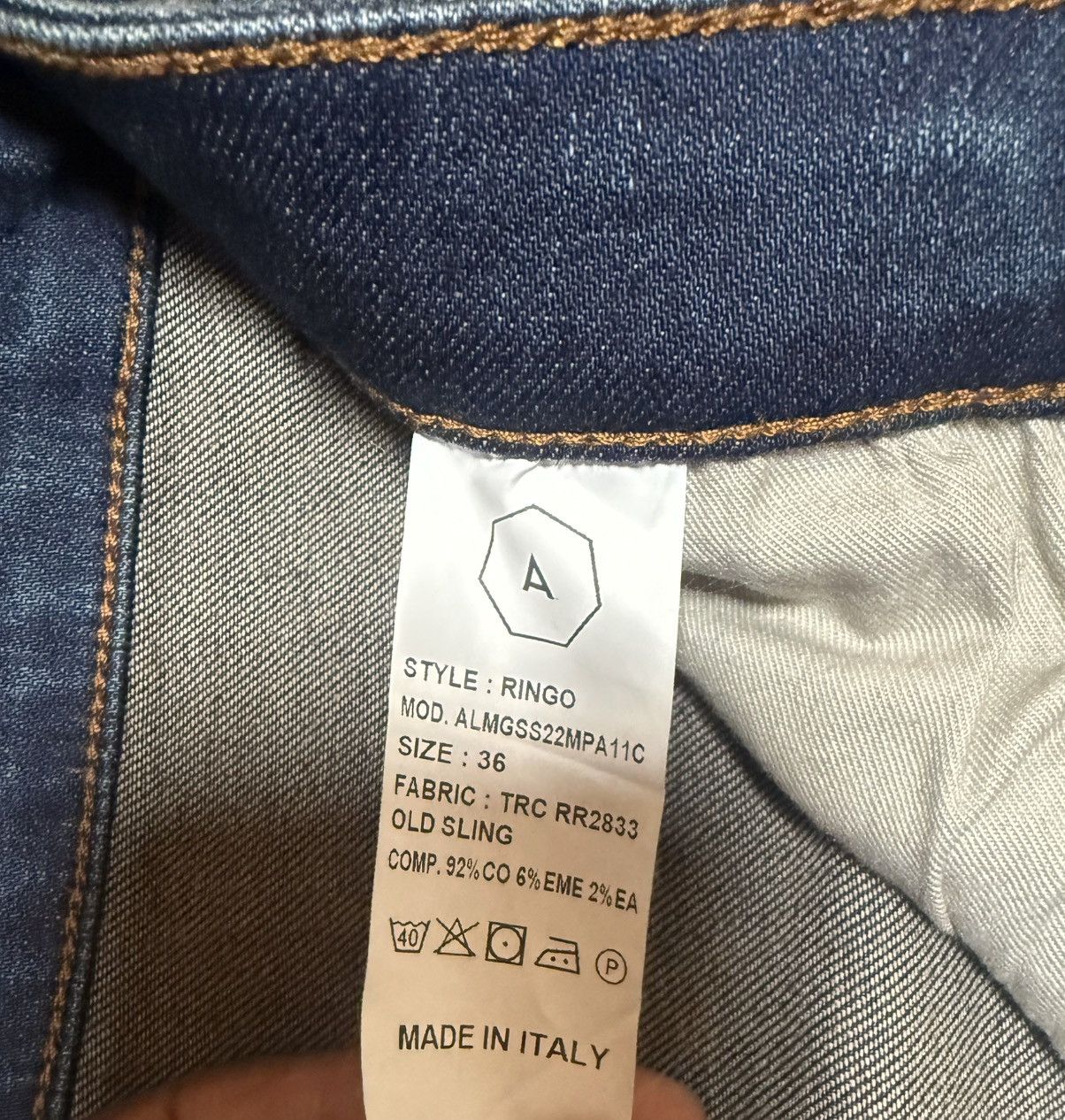 Alchemist The Alchemist Bandana Print Straight Leg Jeans Size US 36 / EU 52 - 4 Thumbnail