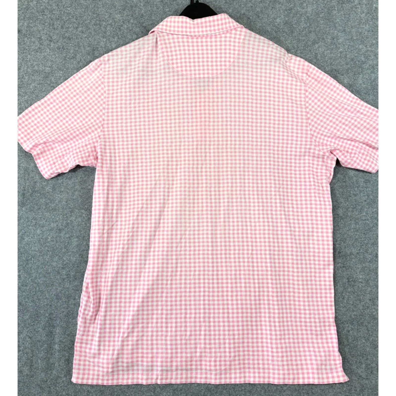 Polo Ralph Lauren Polo Golf Ralph Lauren Shirt Mens XL Pink Gingham Check Pima Cotton Preppy Size US XL / EU 56 / 4 - 7 Thumbnail