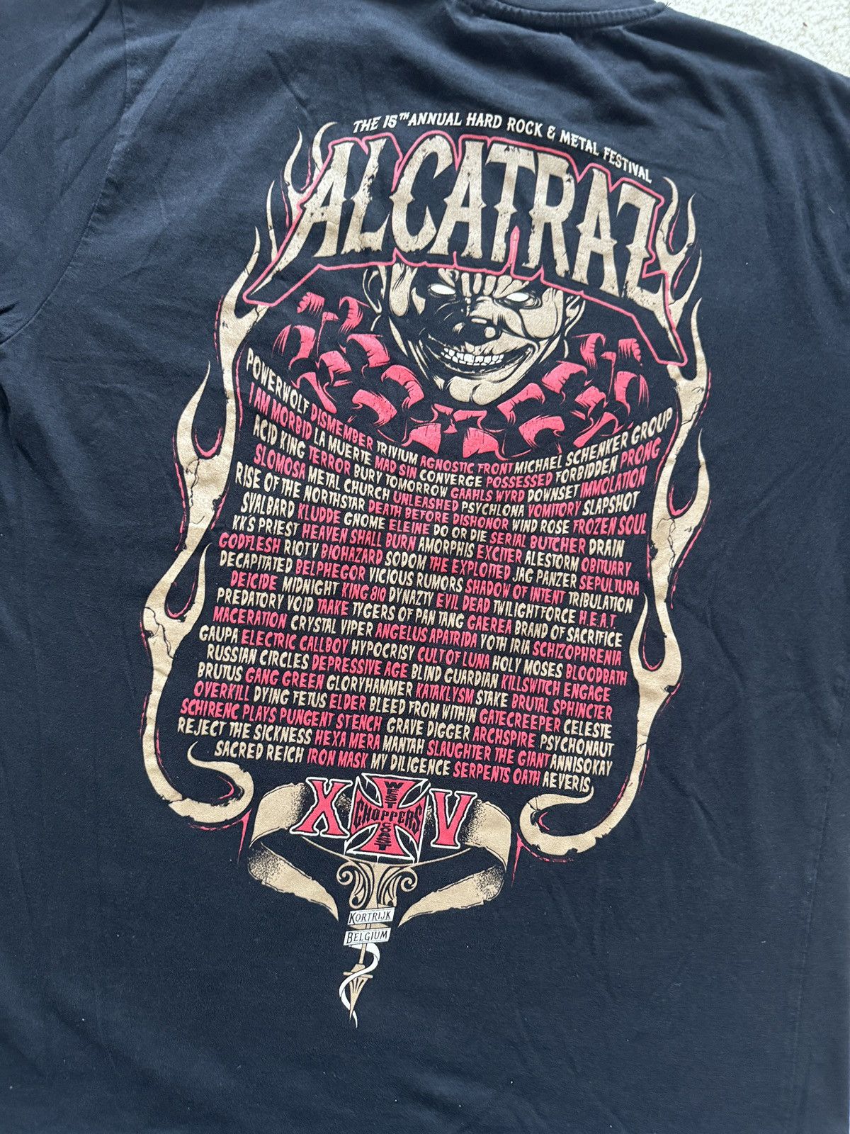 West Coast Choppers WEST COAST CHOPPERS Alcatraz 15 Rock Metal T-Shirt Large Size US L / EU 52-54 / 3 - 6 Thumbnail