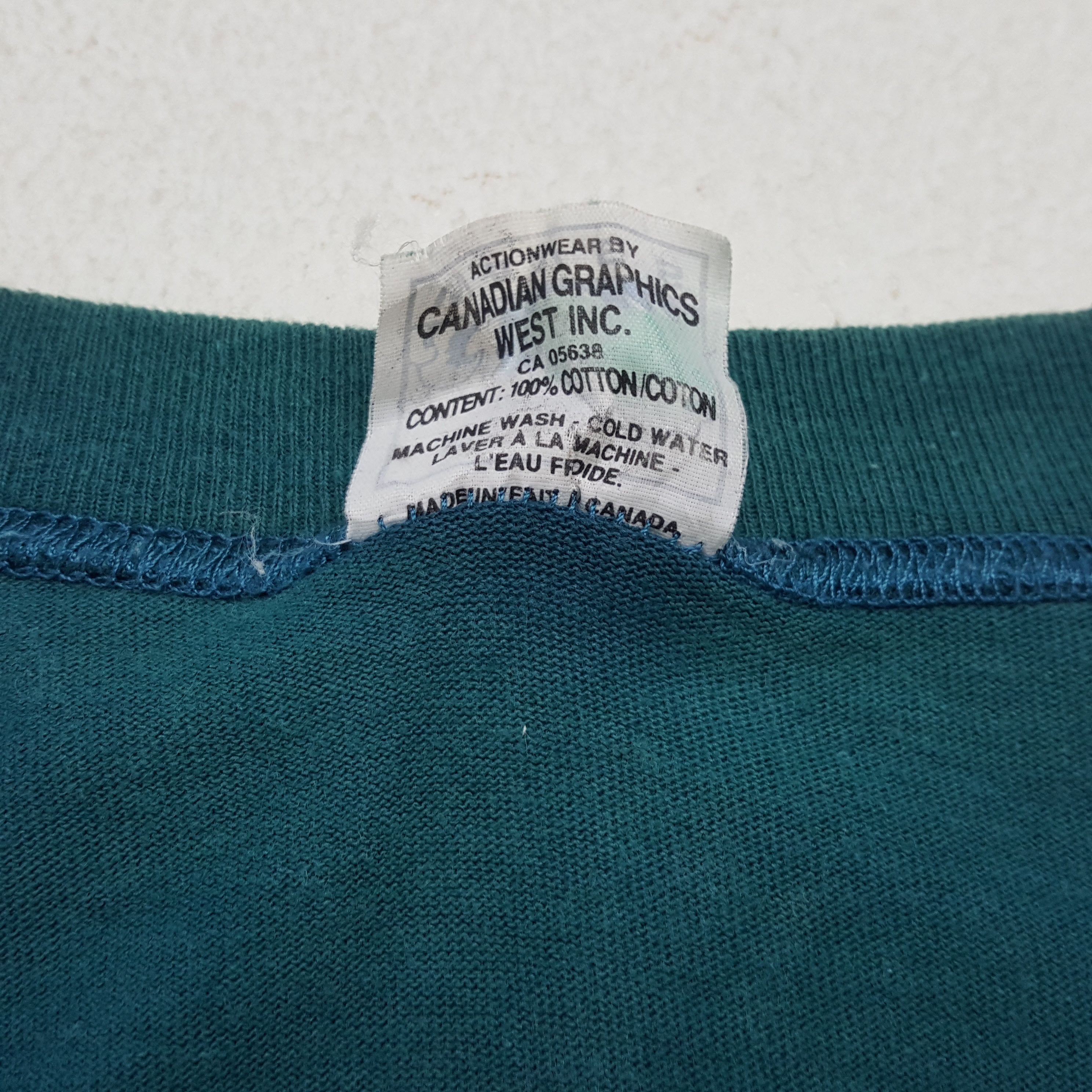 NHL × Vintage SAN JOSE SHARKS Team NHL Ice Hockey Tshirt Size US M / EU 48-50 / 2 - 7 Thumbnail