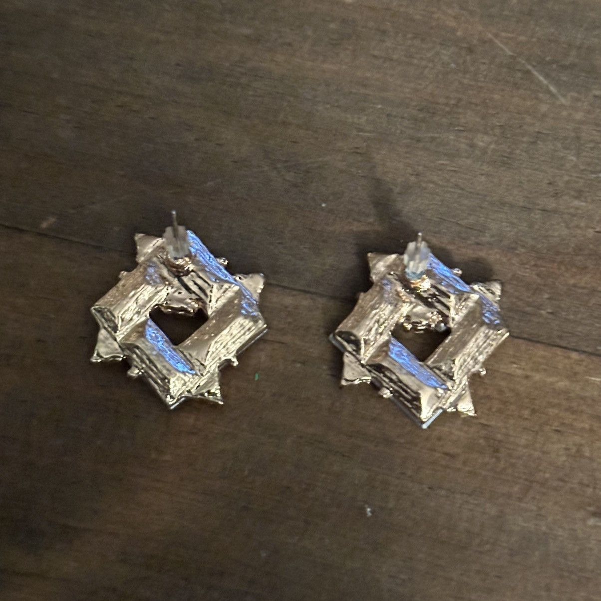 Other Clear baguette rhinestone square post earrings Size ONE SIZE - 4 Thumbnail