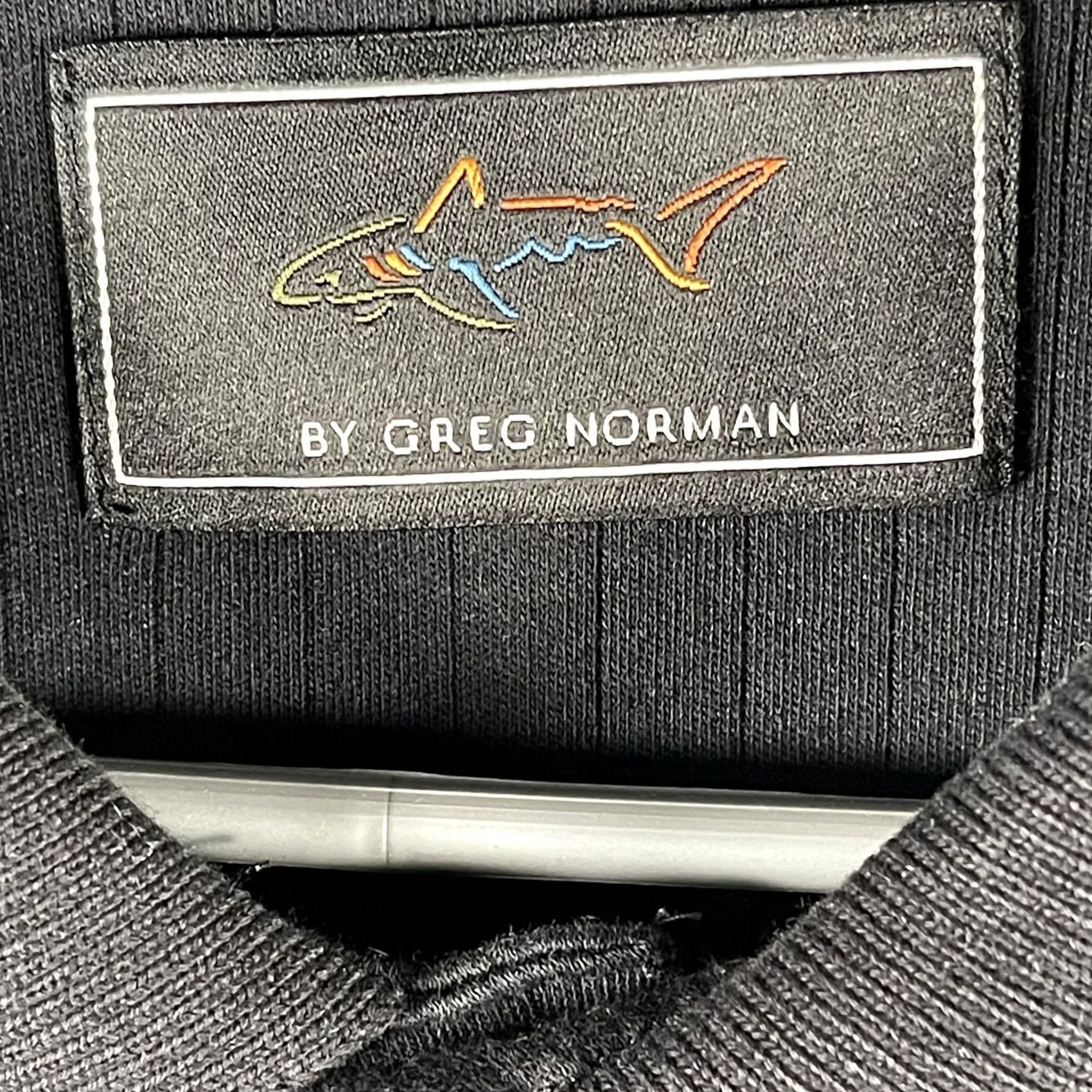 Vintage Greg Norman Polo Shirt Mens XL Black Shark Logo Golf Classic Cotton Casual Top Size US XL / EU 56 / 4 - 3 Thumbnail