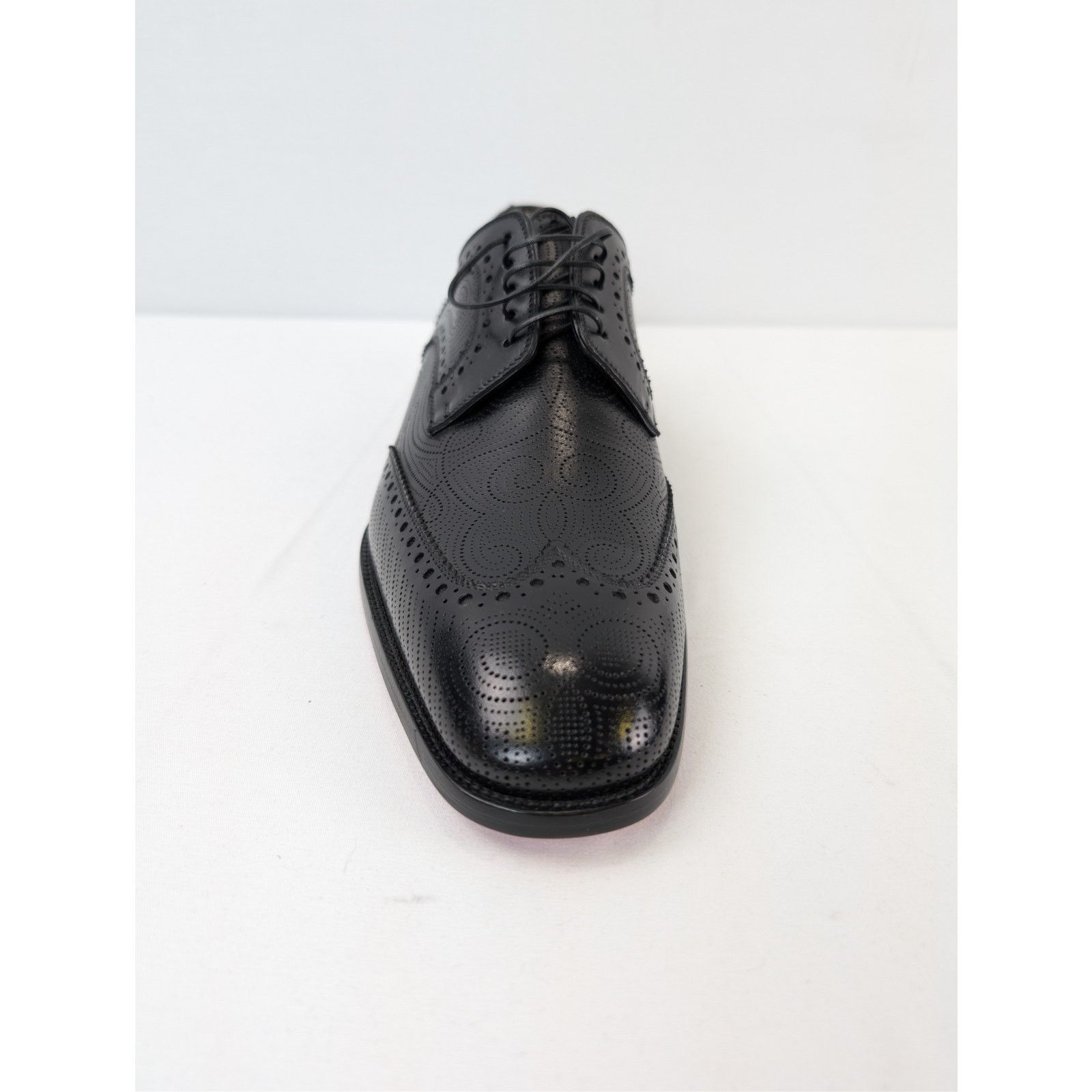 Christian Louboutin o1rshd1 Grave black calf leather derby shoe Boots in Black Size US 8 / EU 41 - 15 Thumbnail