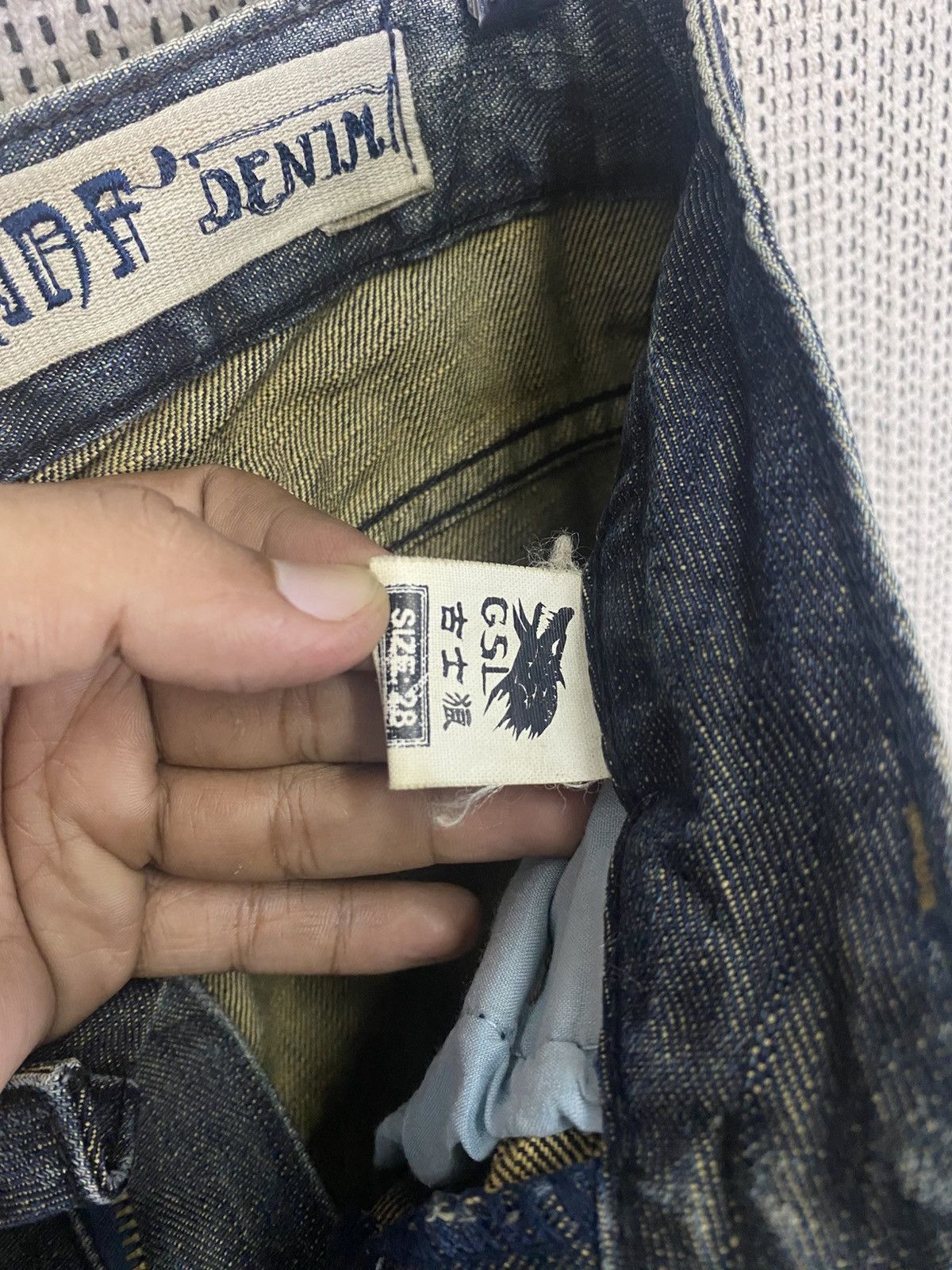 Japanese Brand These jeans feature a distressed and punk-inspired design, Size US 30 / EU 46 - 9 Thumbnail