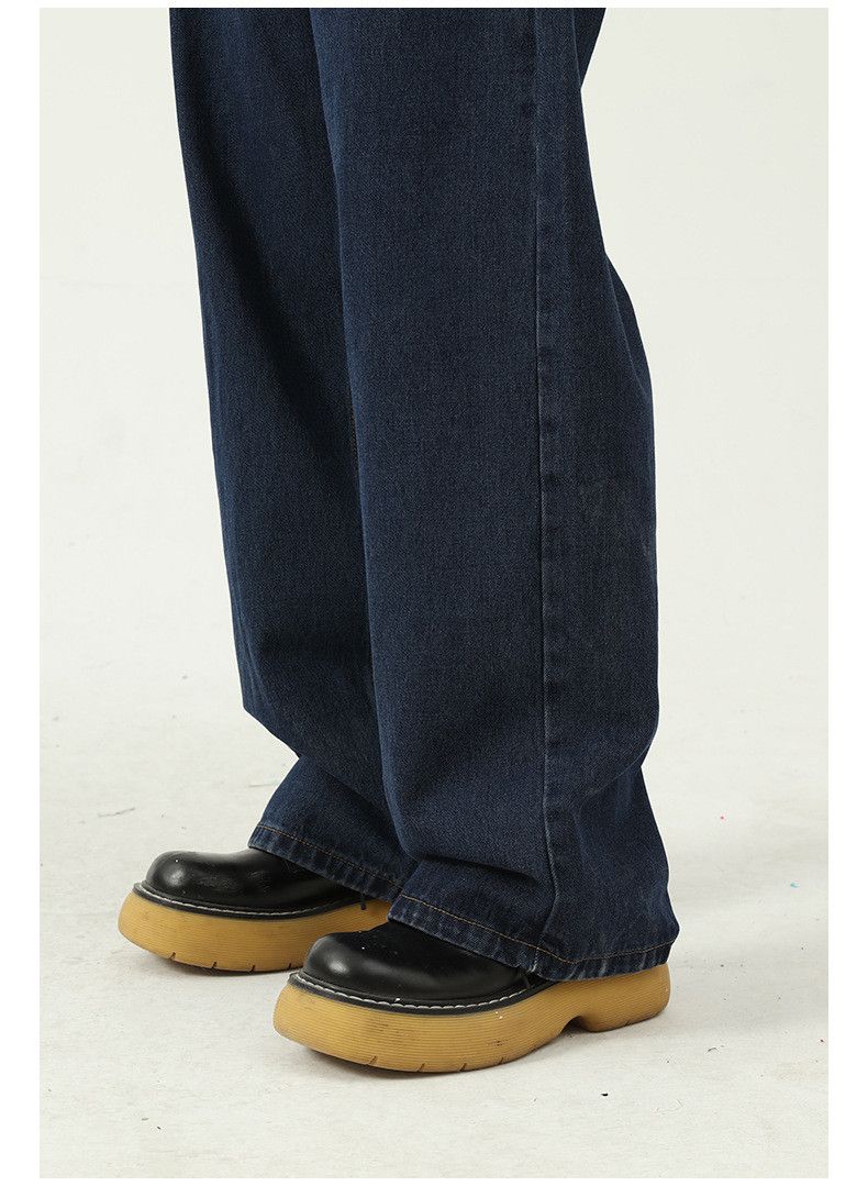 Japanese Brand × Jean Japanese retro dark blue mid-rise jeans Size US 32 / EU 48 - 5 Thumbnail